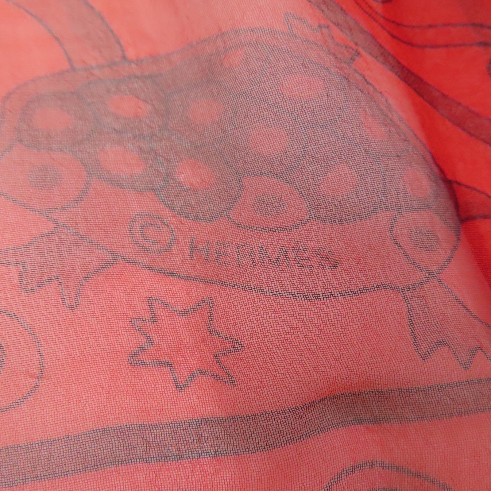 HERMES 絲質Scarf絲巾