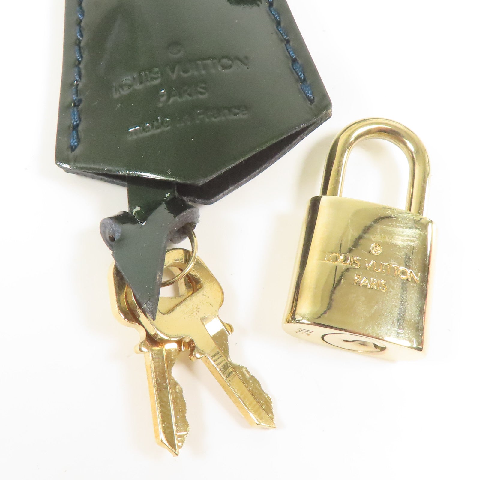 LOUIS VUITTON 【激減優惠】漆皮皮革Melrose Arenue金扣手挽袋