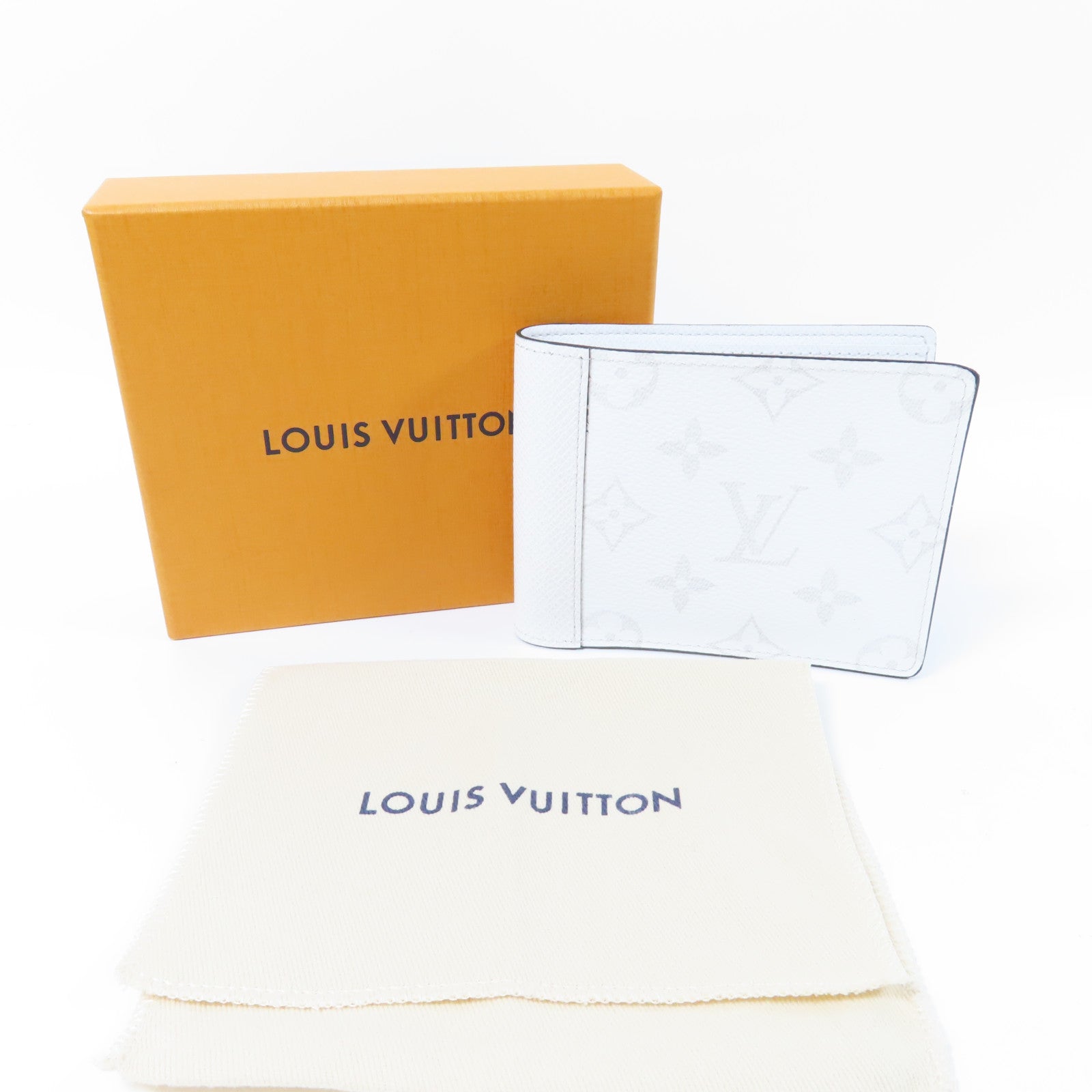 LOUIS VUITTON 【激減優惠】Monogram Multiple Wallet錢包白色