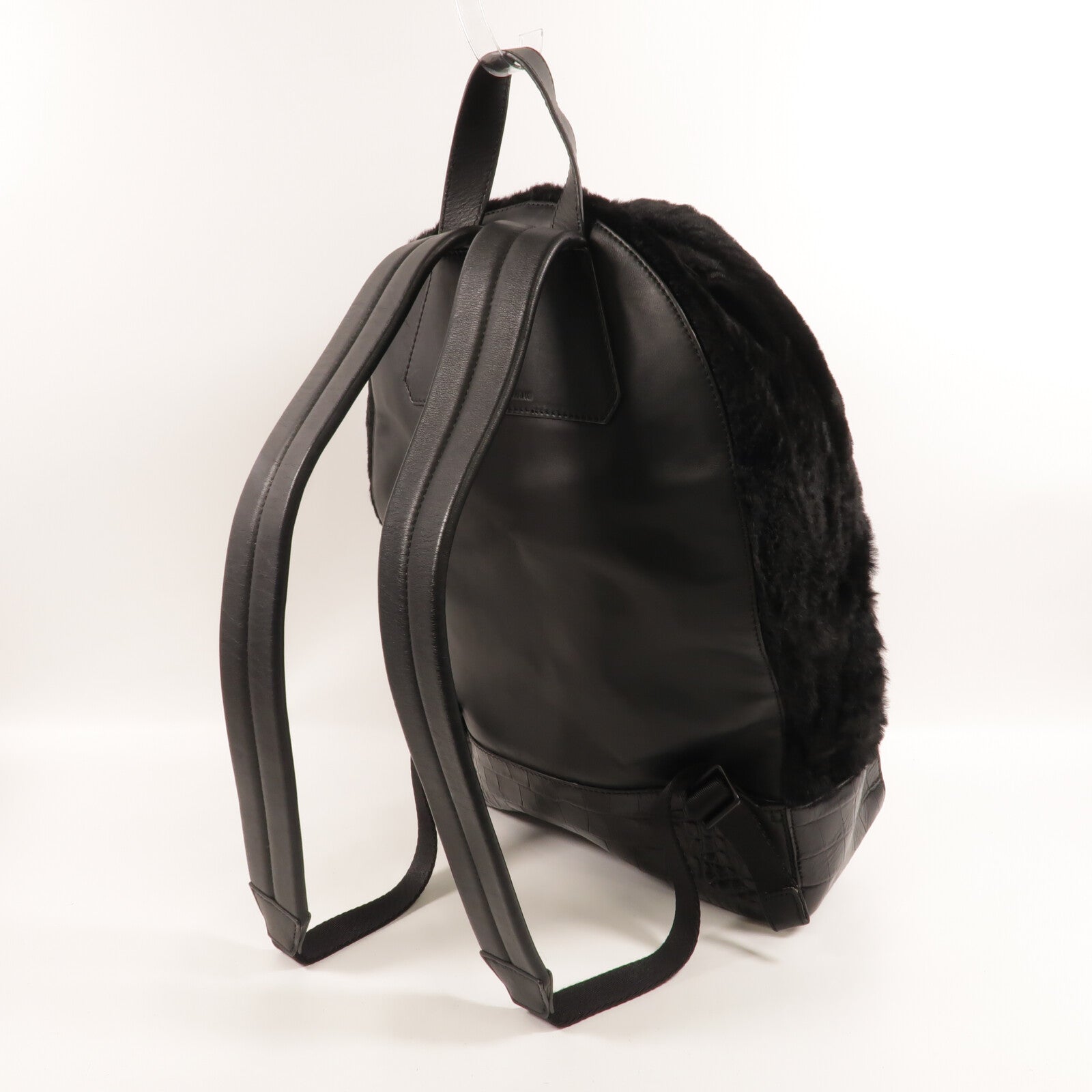 SELECTION 牛皮皮革/Faux Fur Alexander Wang Backpack背包