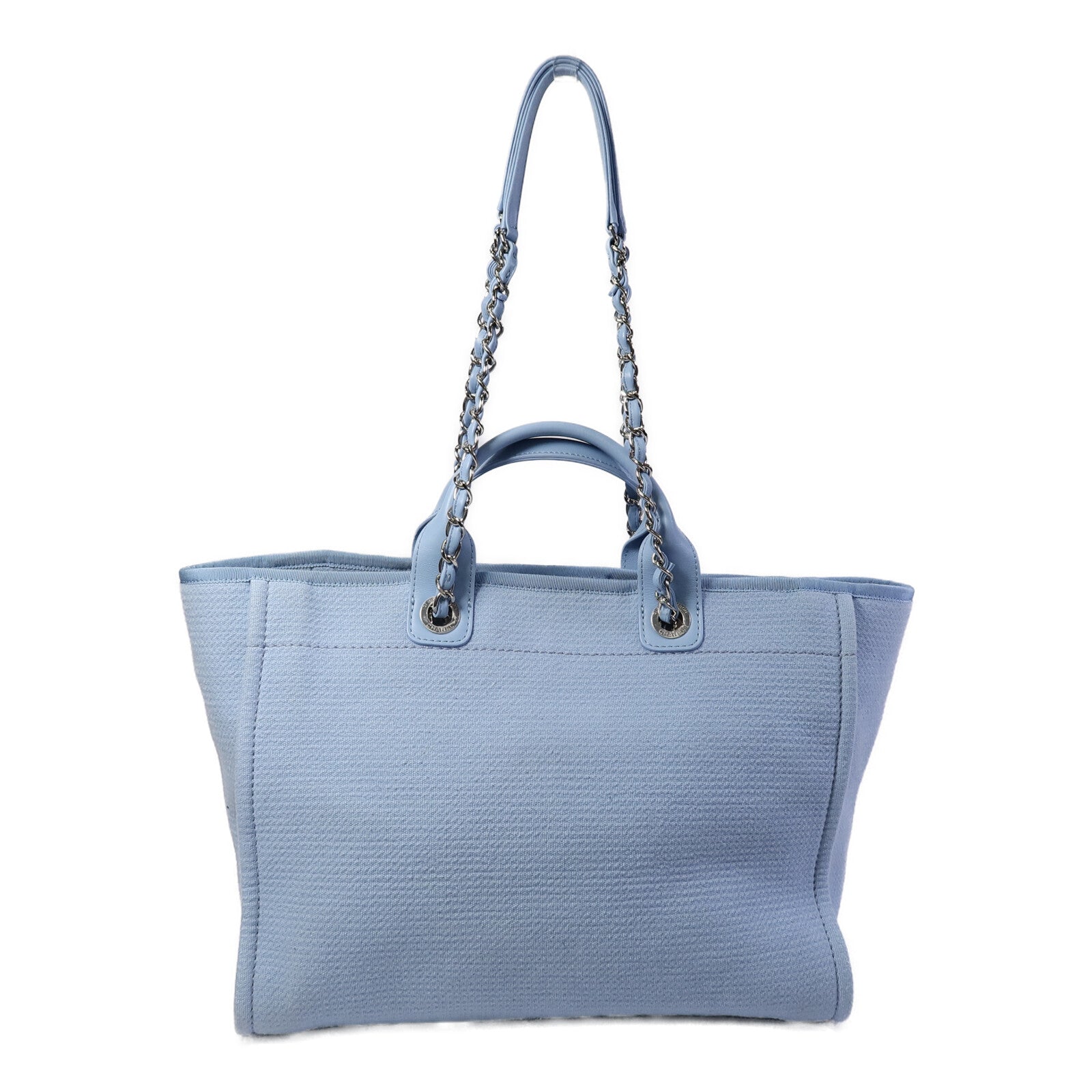 CHANEL 帆布Deauville Tote Medium手挽袋