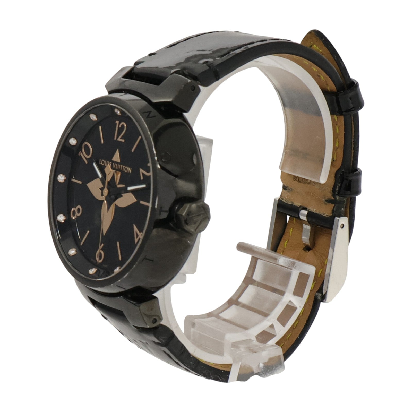 LOUIS VUITTON Tambour All Black QA157