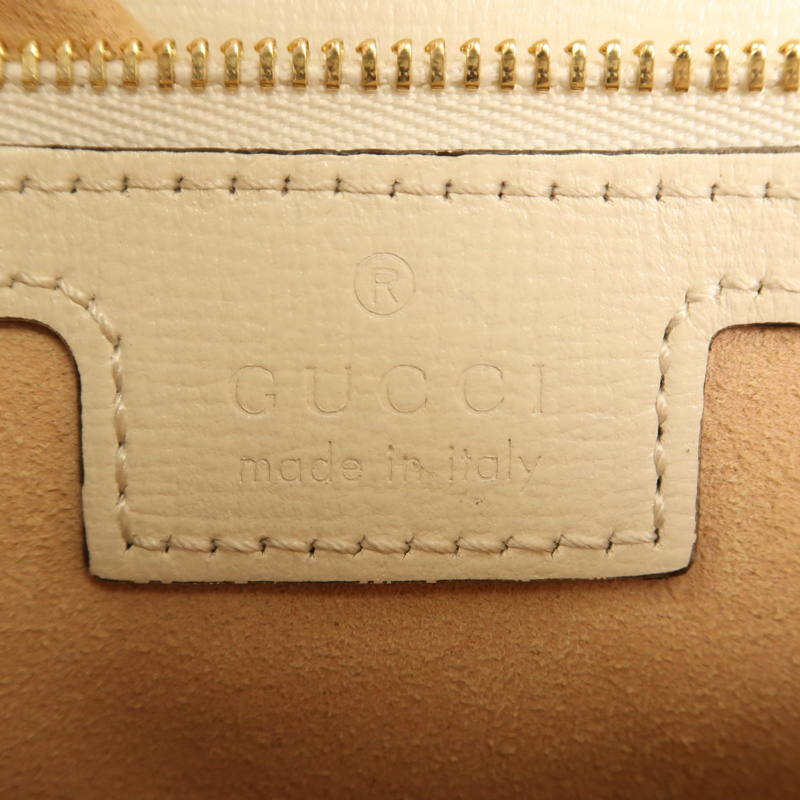 GUCCI 塗層帆布Horsebit 1955金扣肩背袋