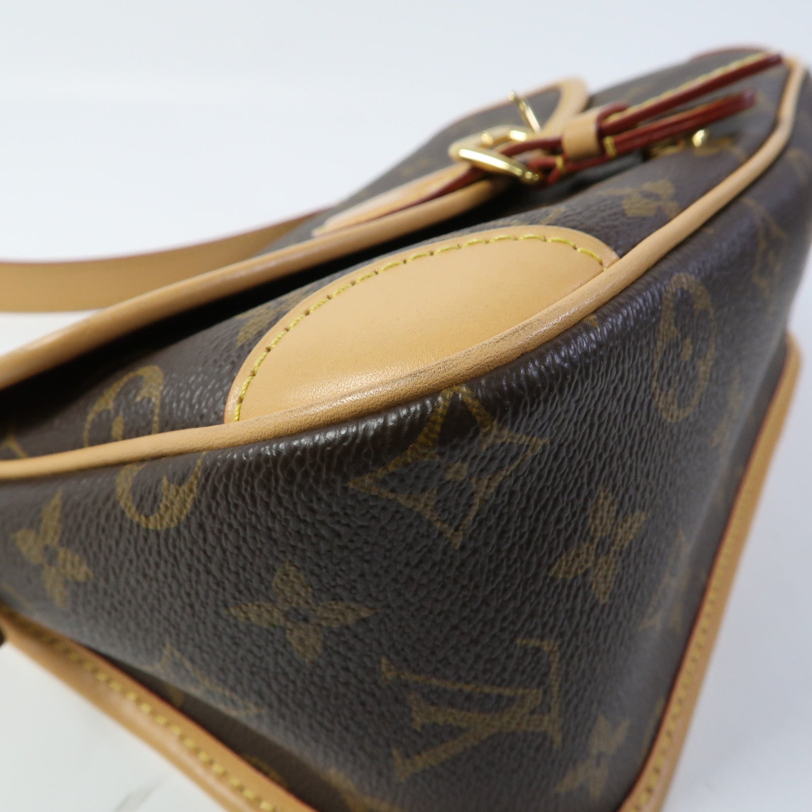 LOUIS VUITTON Monogram Diane金扣手挽肩背兩用袋