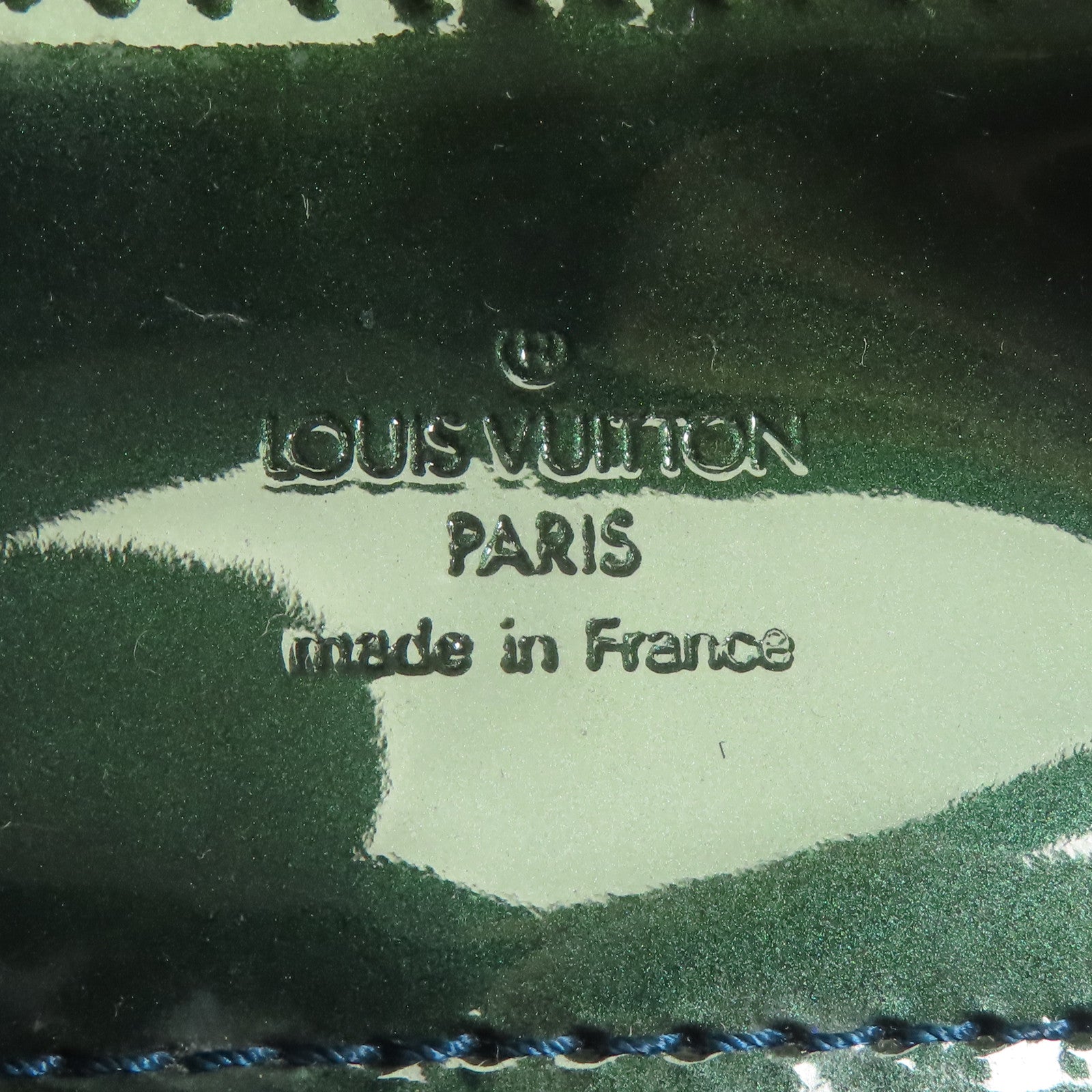 LOUIS VUITTON 漆皮皮革Melrose Arenue金扣手挽袋