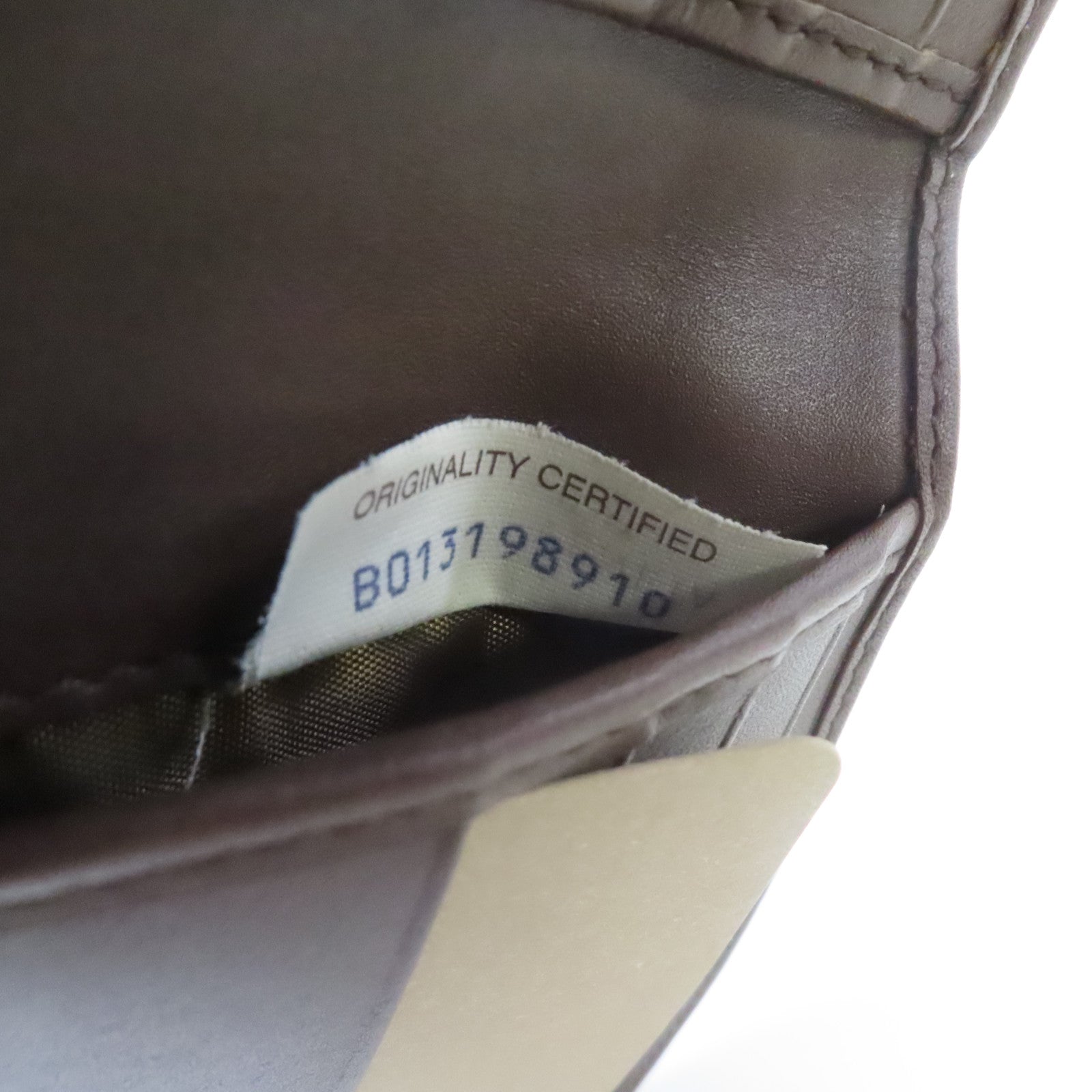 BOTTEGA VENETA 織紋皮革Wallet錢包啡色