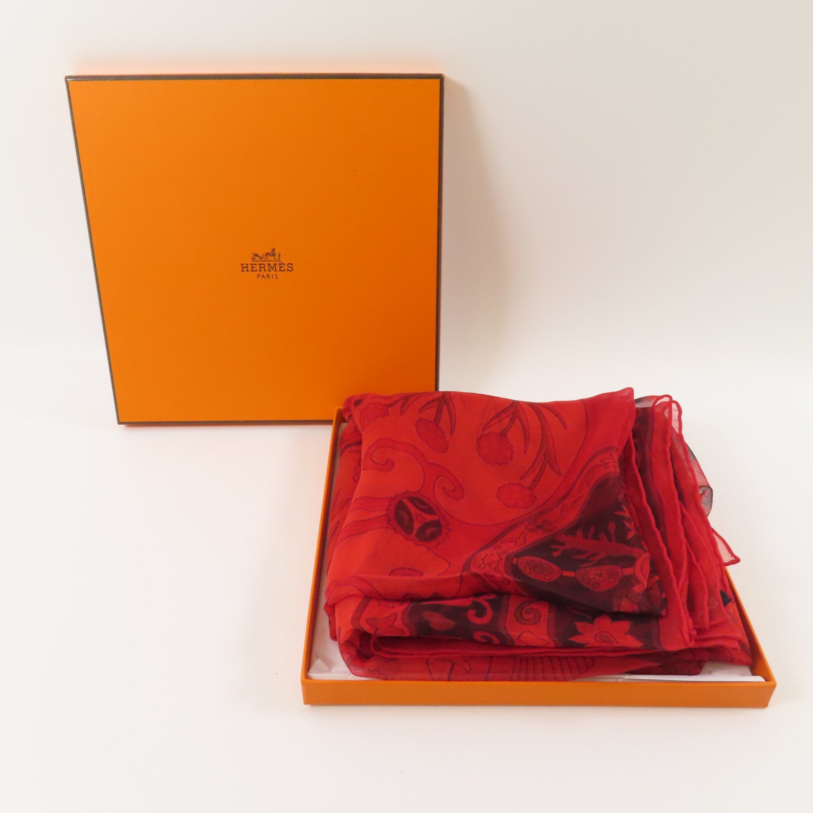 HERMES 絲質Scarf絲巾