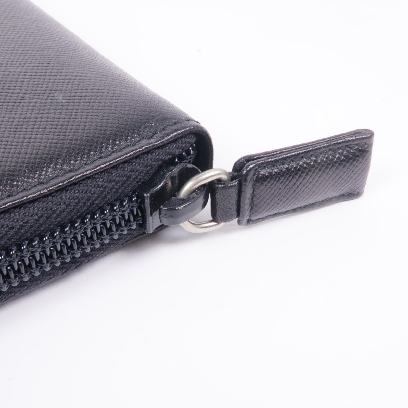 PRADA 牛皮皮革Zipped Wallet錢包