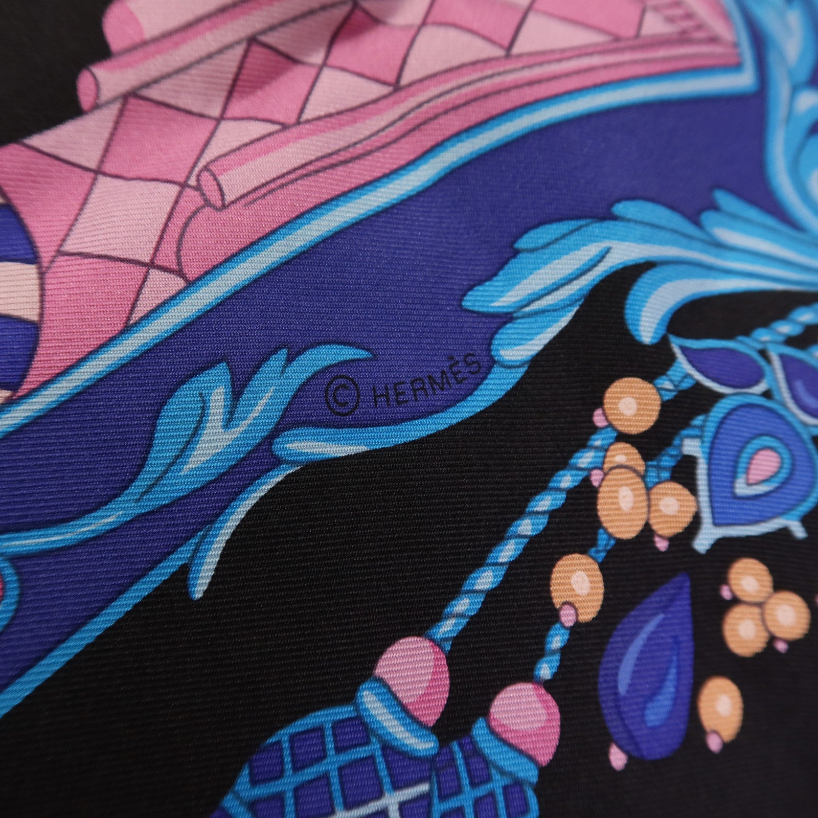 HERMES 絲質Scarf 90X90絲巾