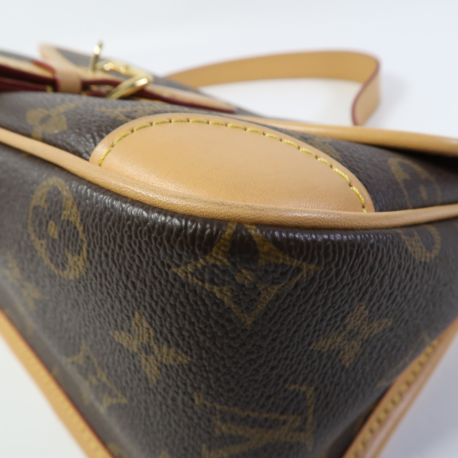LOUIS VUITTON Monogram Diane金扣手挽肩背兩用袋