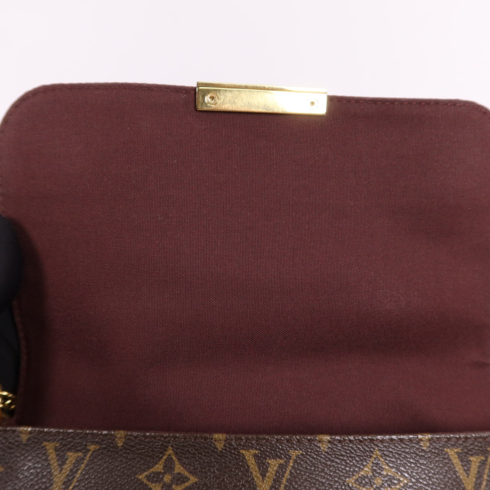 LOUIS VUITTON Monogram Favorite MM金扣手挽肩背兩用袋