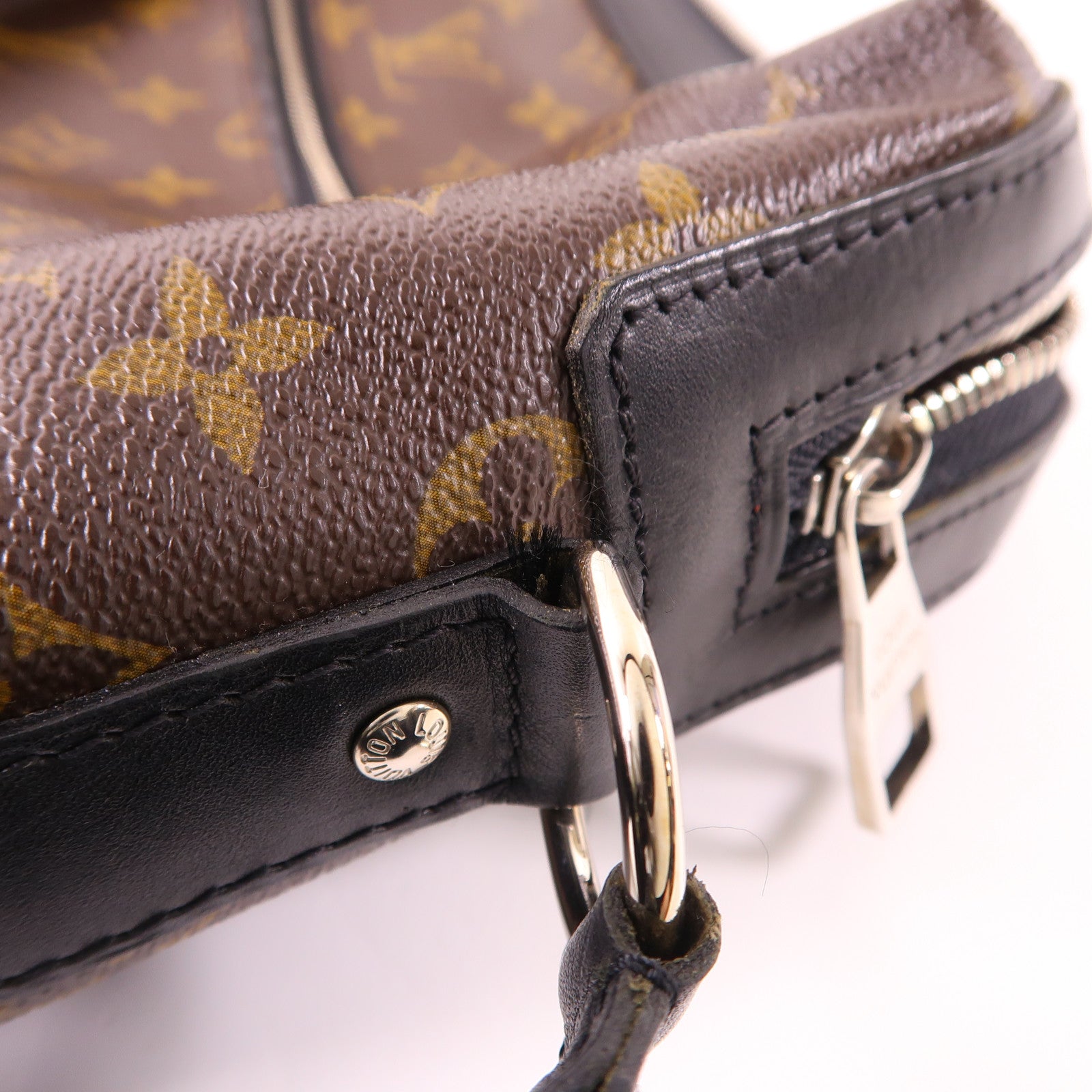 LOUIS VUITTON LV SHW Torres Shoulder Bag M40387 Monogram Macassar Brown