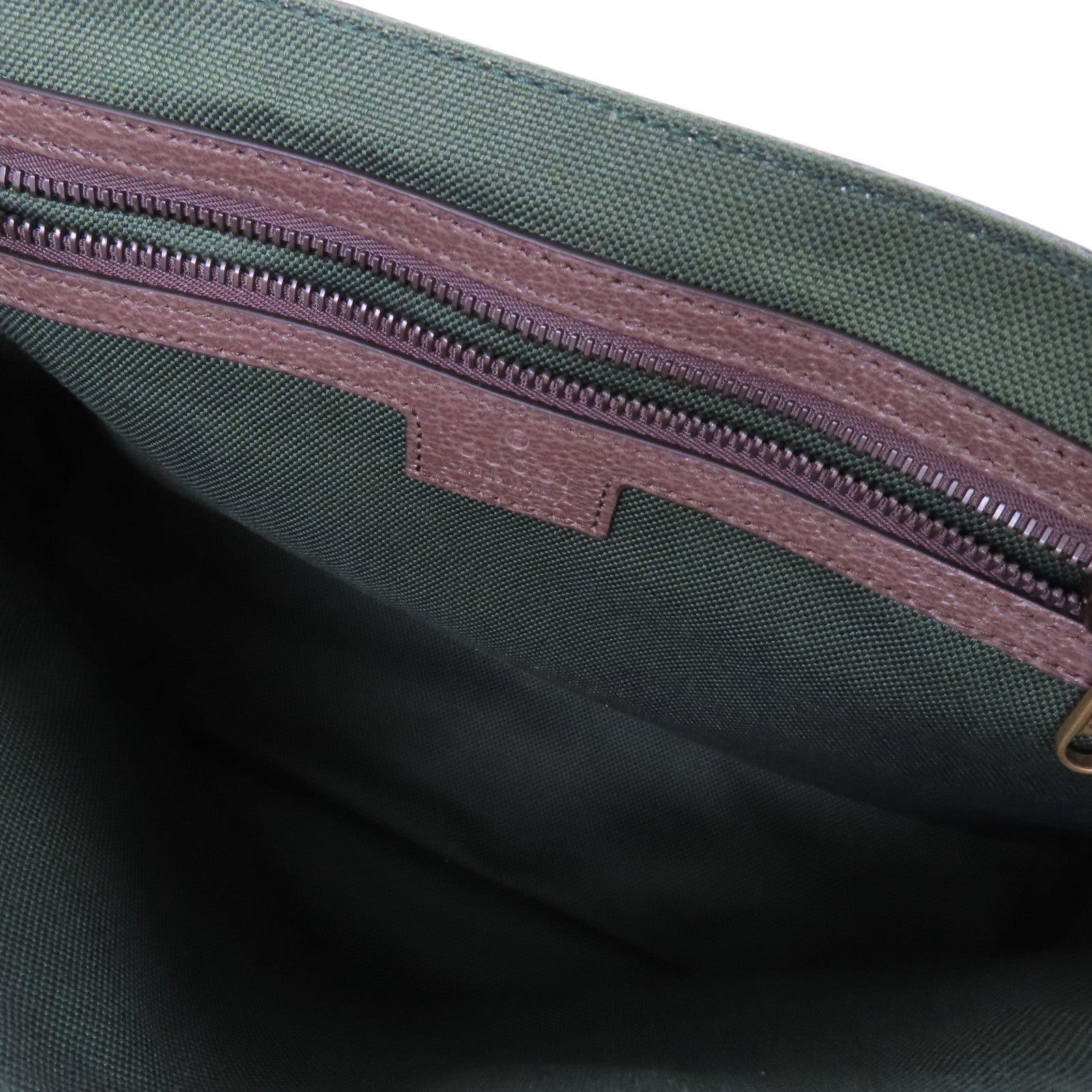 GUCCI 【激減優惠】塗層帆布Ophidia Medium Messenger金扣肩背袋