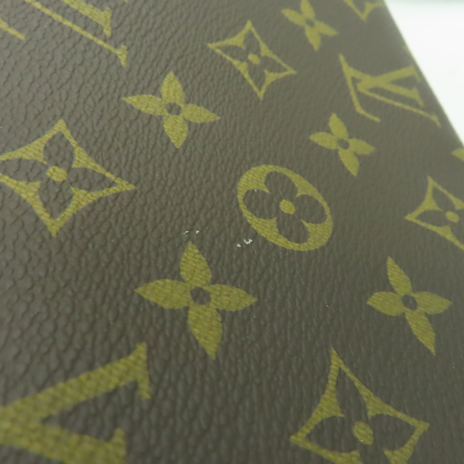 LOUIS VUITTON Monogram Abbeses金扣肩背袋棕色