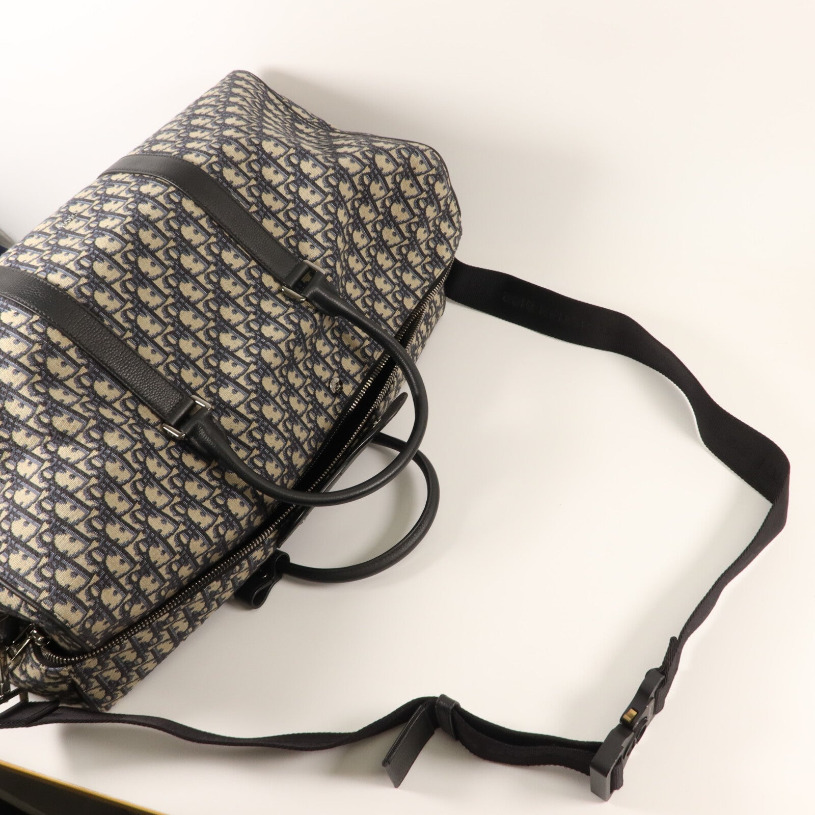 Dior 帆布Dior Oblique Lingot 50手挽肩背兩用袋