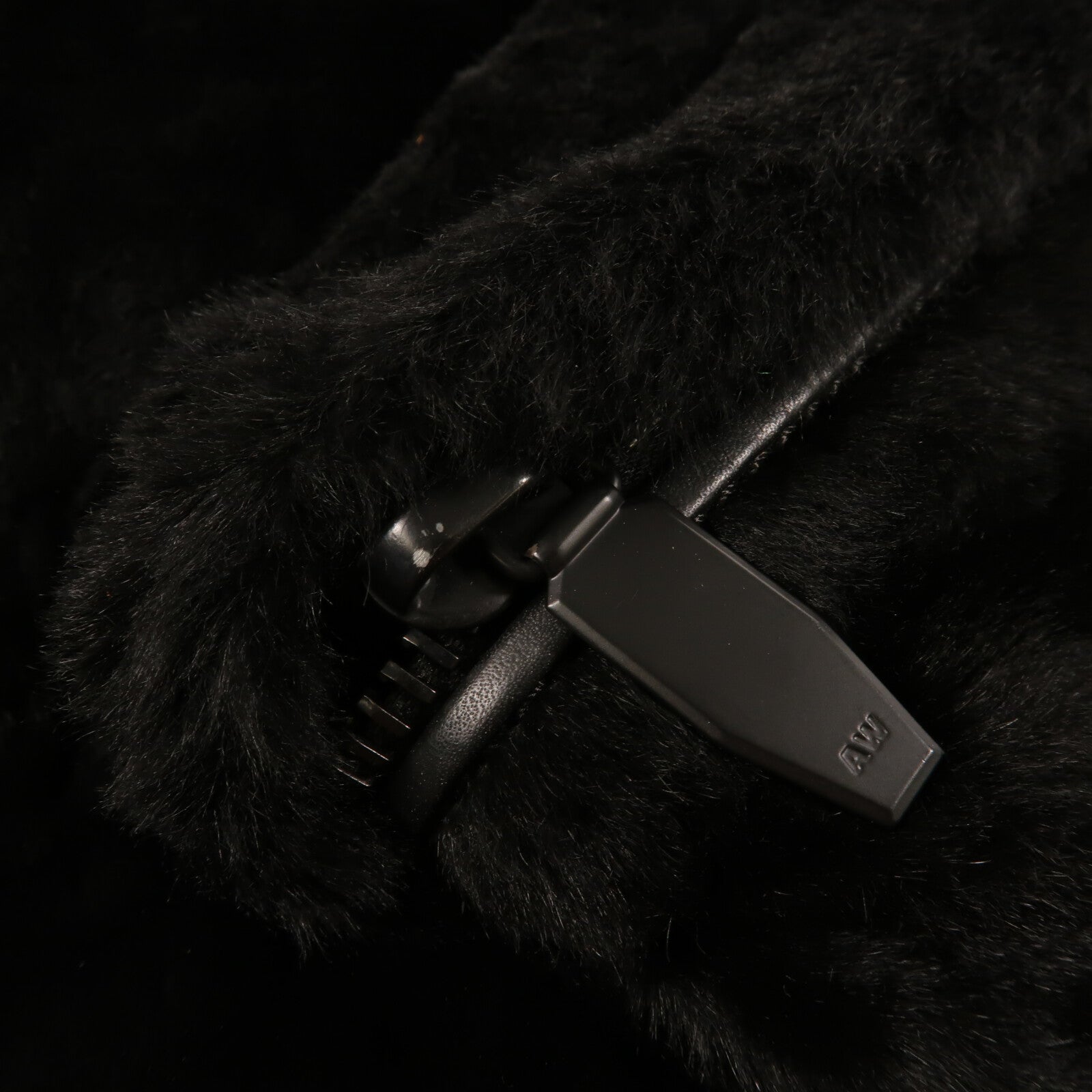 SELECTION 牛皮皮革/Faux Fur Alexander Wang Backpack背包