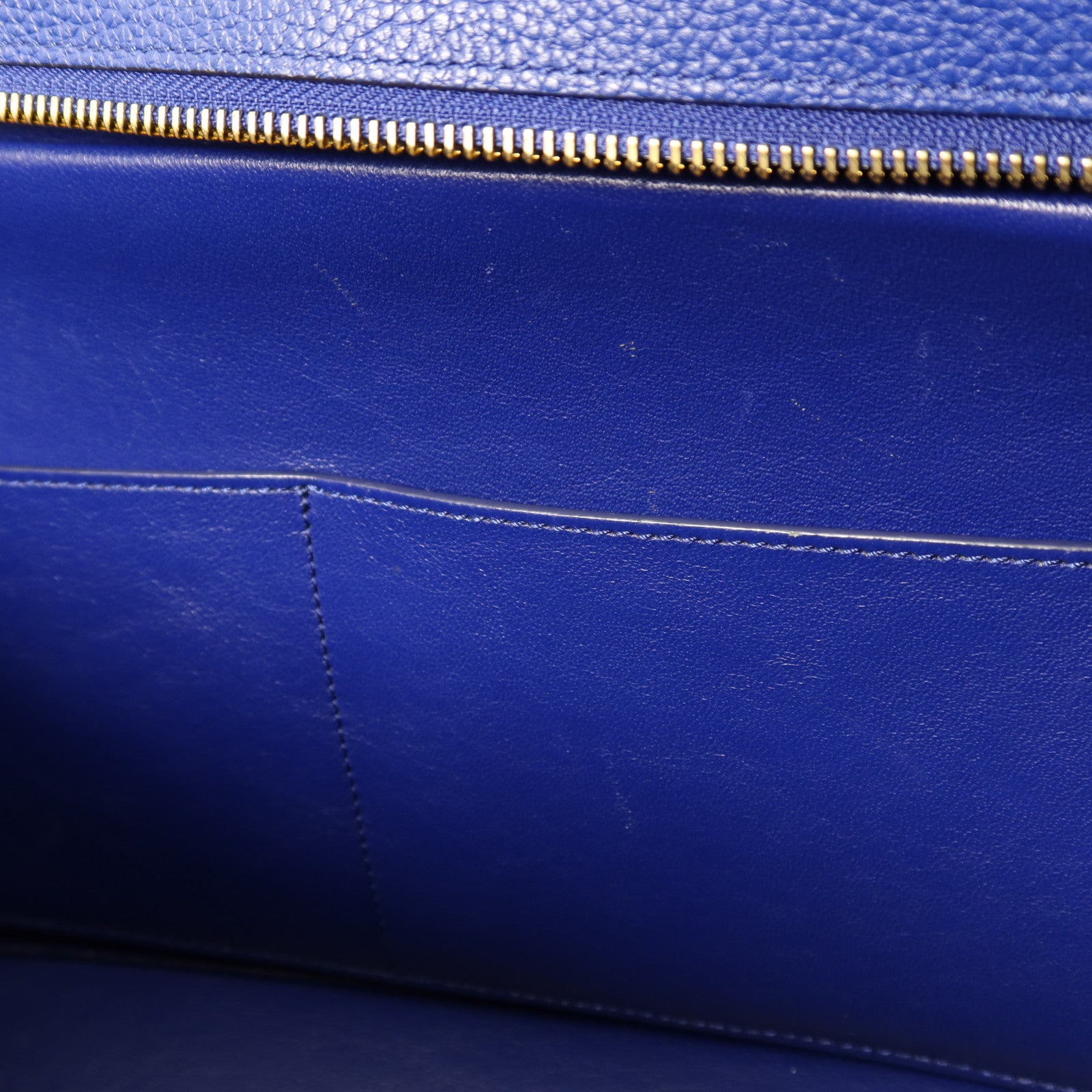 CELINE 牛皮皮革Trapeze金扣手挽肩背兩用袋