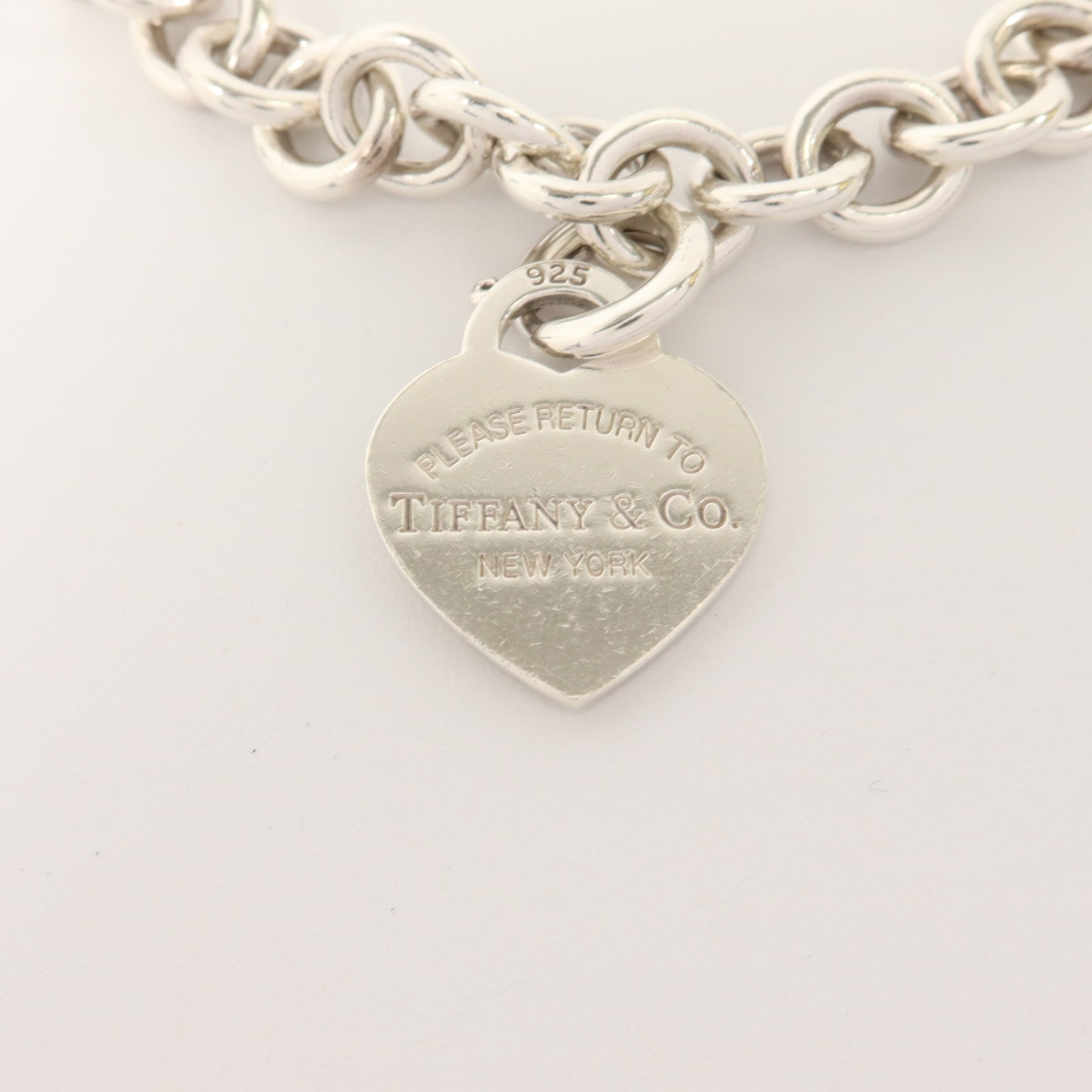 TIFFANY＆CO 925純銀Return to Tiffany Heart Bracelet手鏈