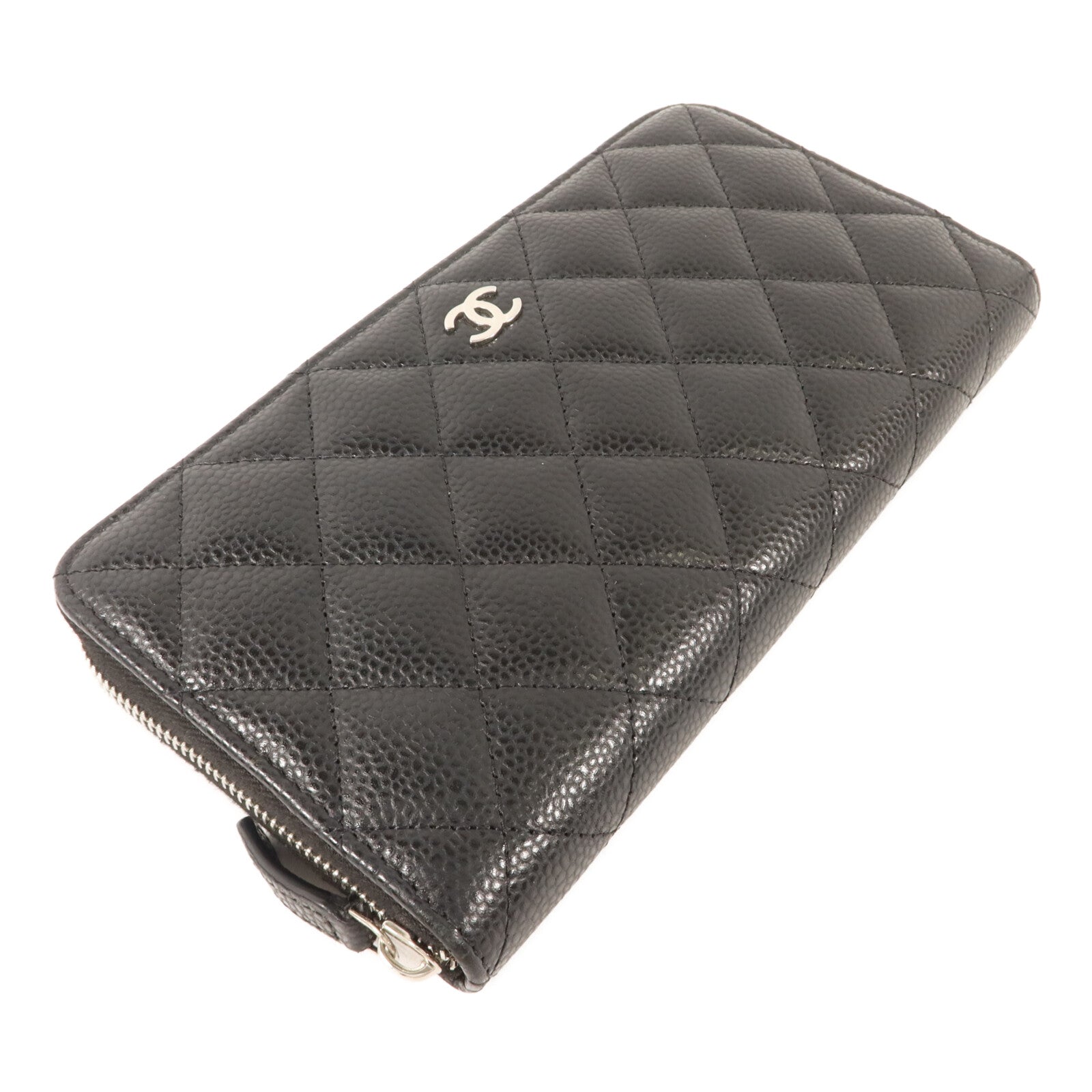 CHANEL 牛皮皮革Classic Zipped Long Wallet長錢包