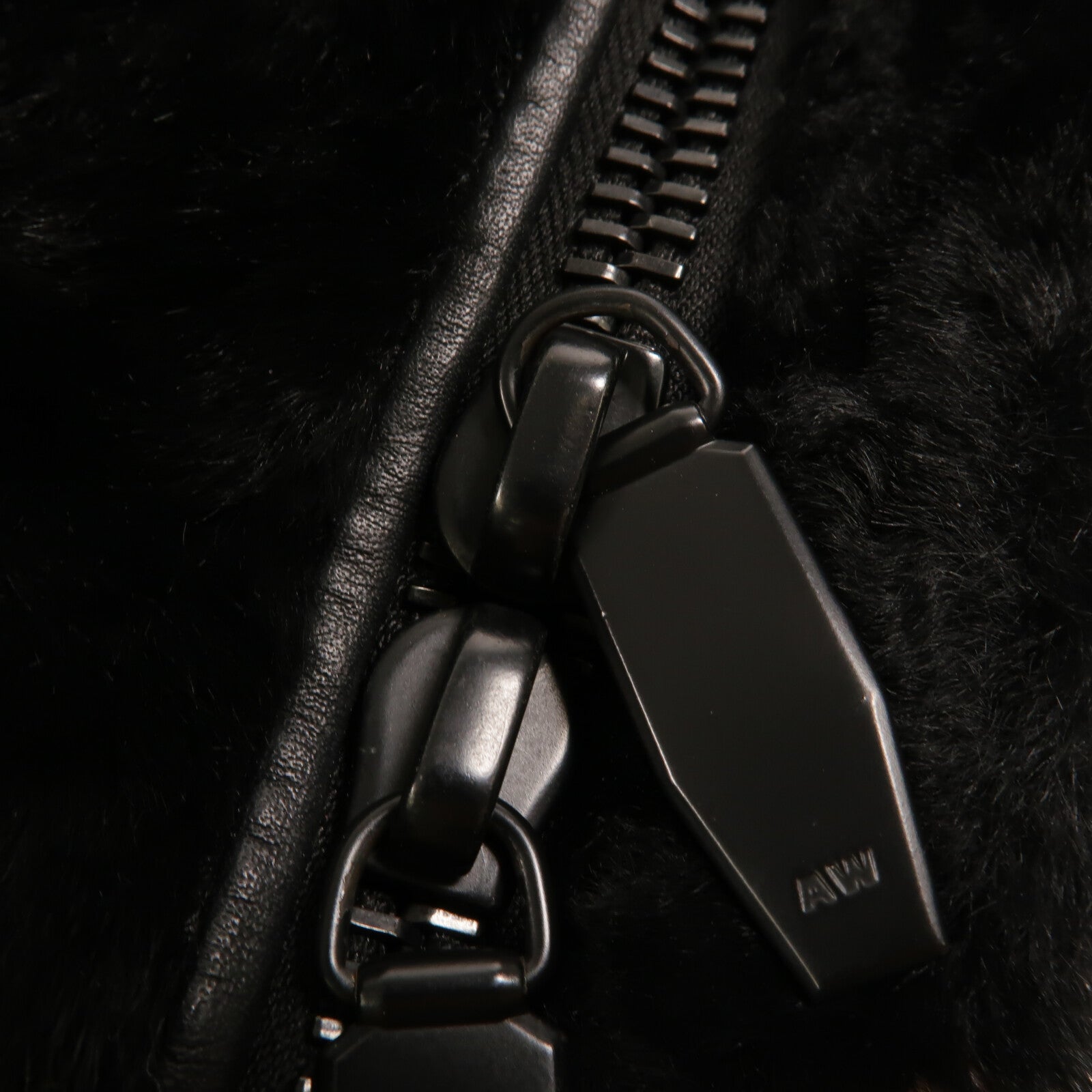 SELECTION 牛皮皮革/Faux Fur Alexander Wang Backpack背包