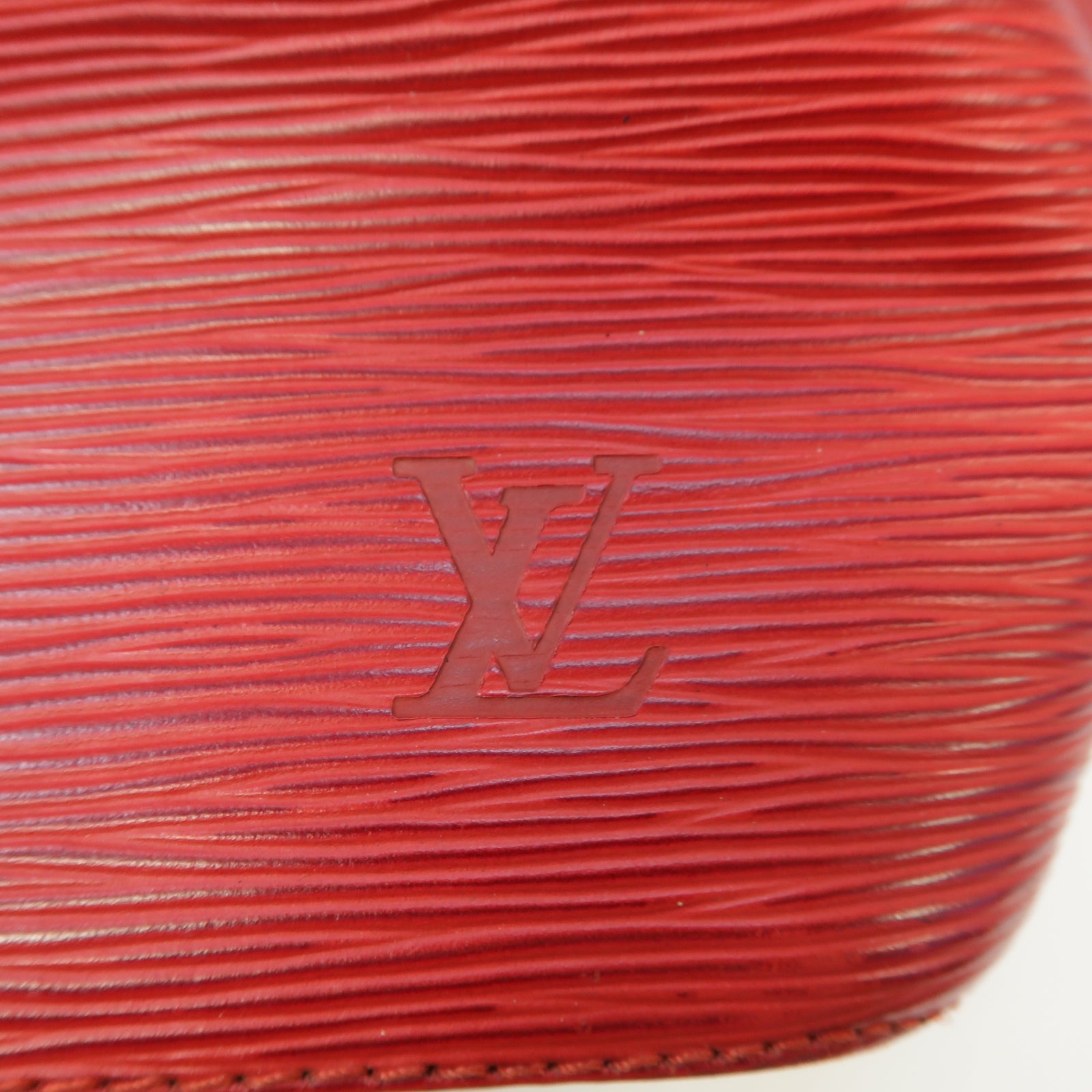LOUIS VUITTON 【激減優惠】Epi Petit Noé金扣肩背袋紅色