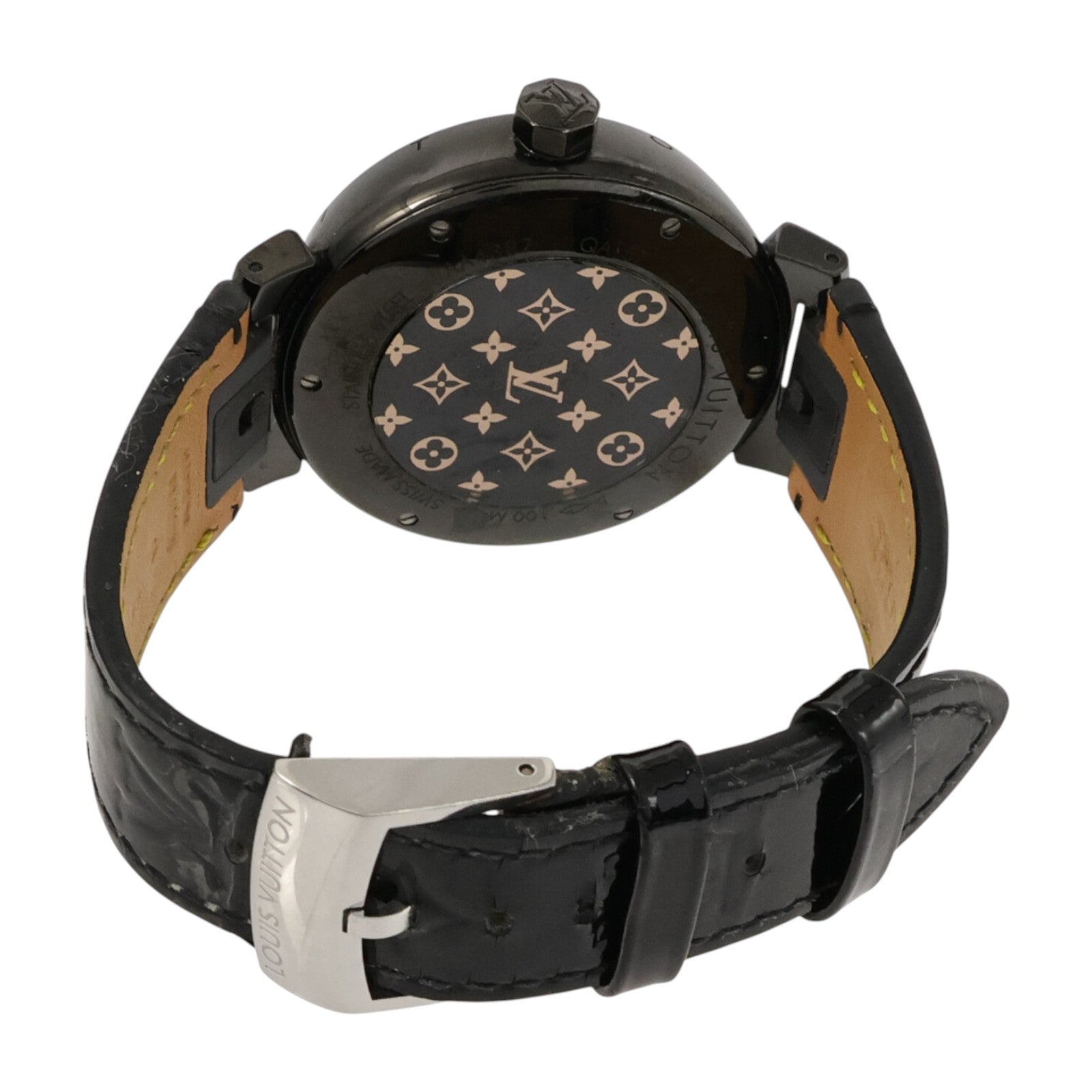LOUIS VUITTON Tambour All Black QA157