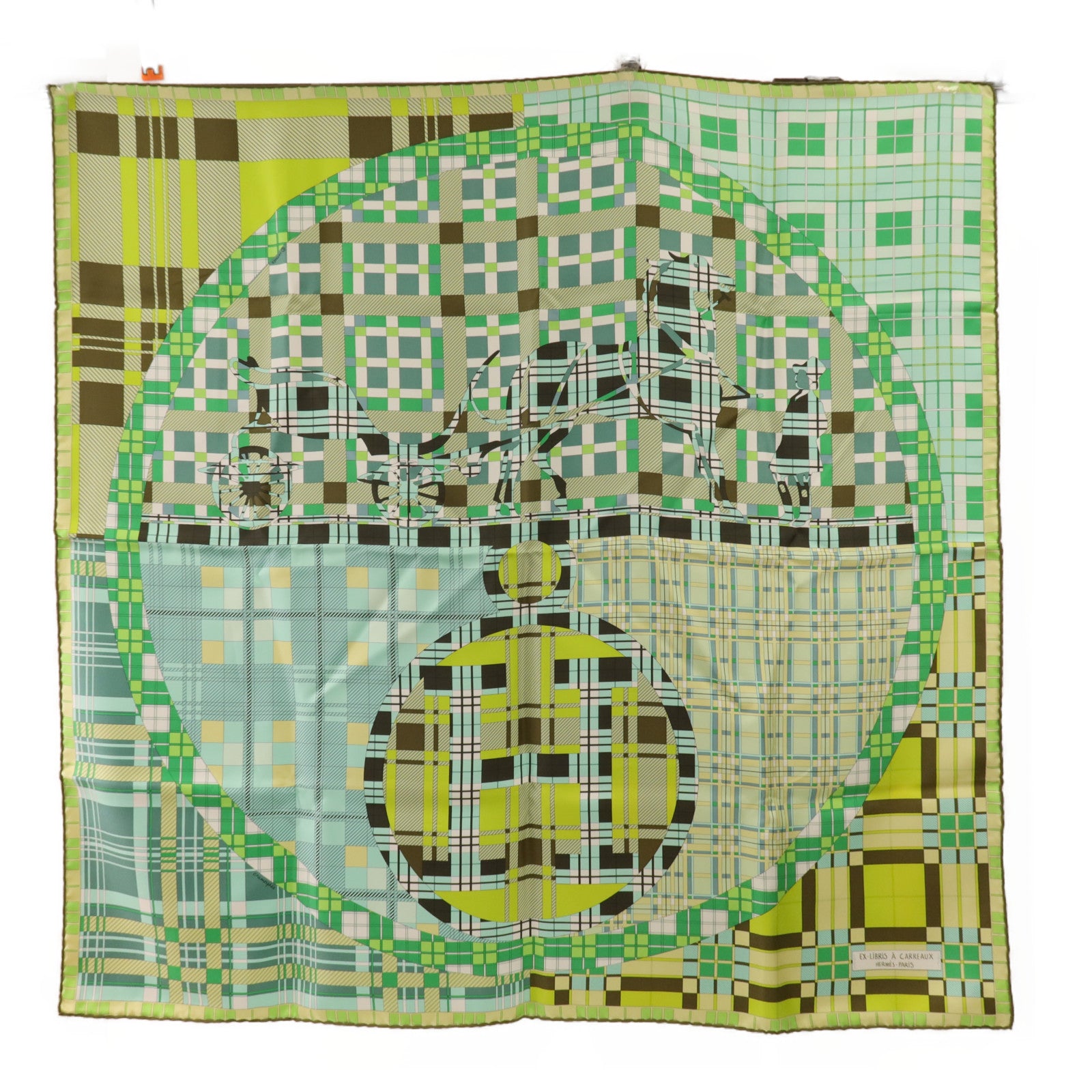 HERMES 絲質Scarf 90x90絲巾