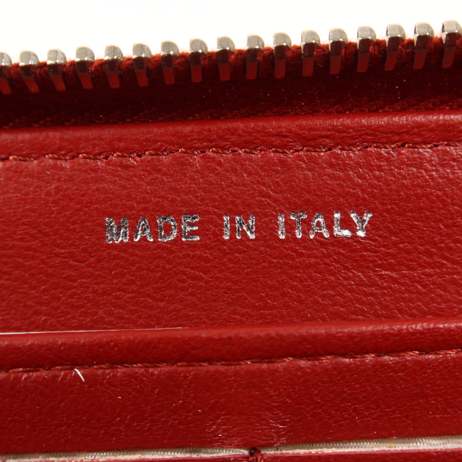 CHANEL 羊皮皮革Long Wallet銀扣長錢包