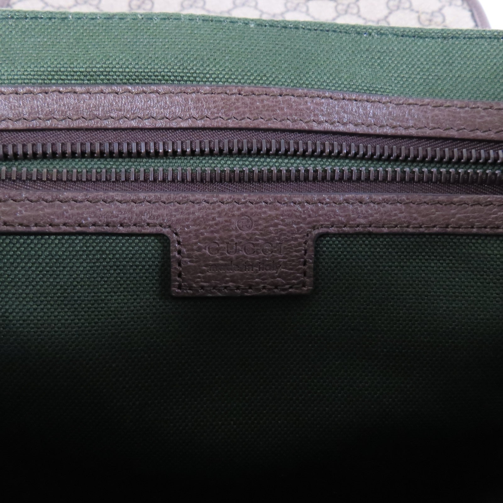 GUCCI 【激減優惠】塗層帆布Ophidia Medium Messenger金扣肩背袋