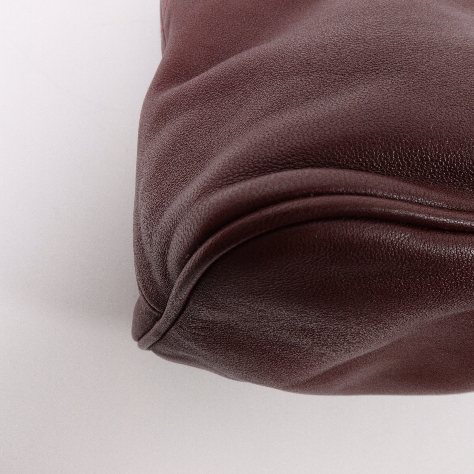 HERMES Swift皮革Bolide Pouch 25手拿包Rouge H