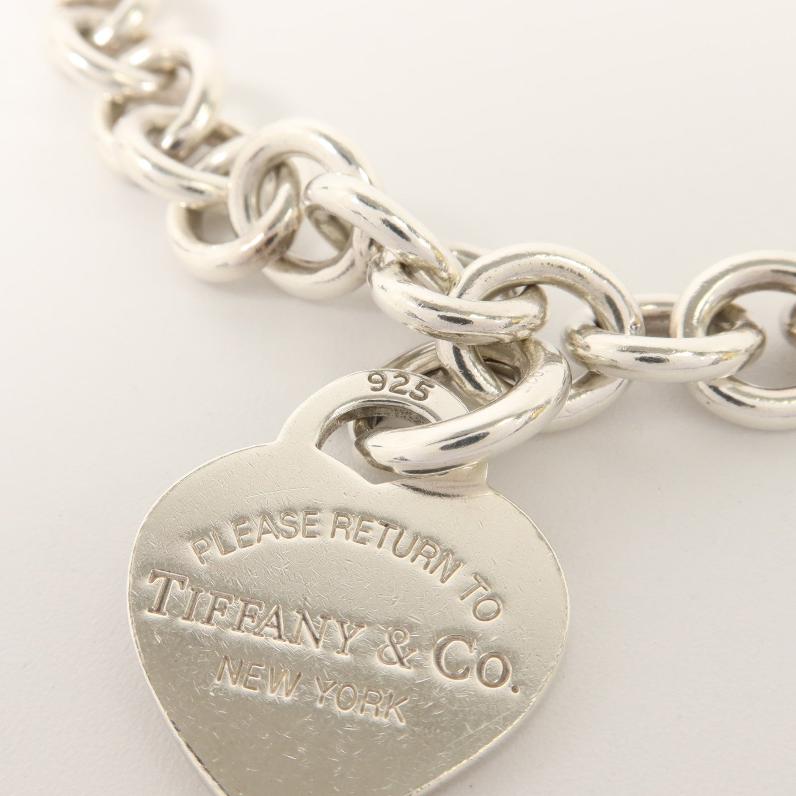 TIFFANY＆CO 925純銀Return to Tiffany Heart Bracelet手鏈
