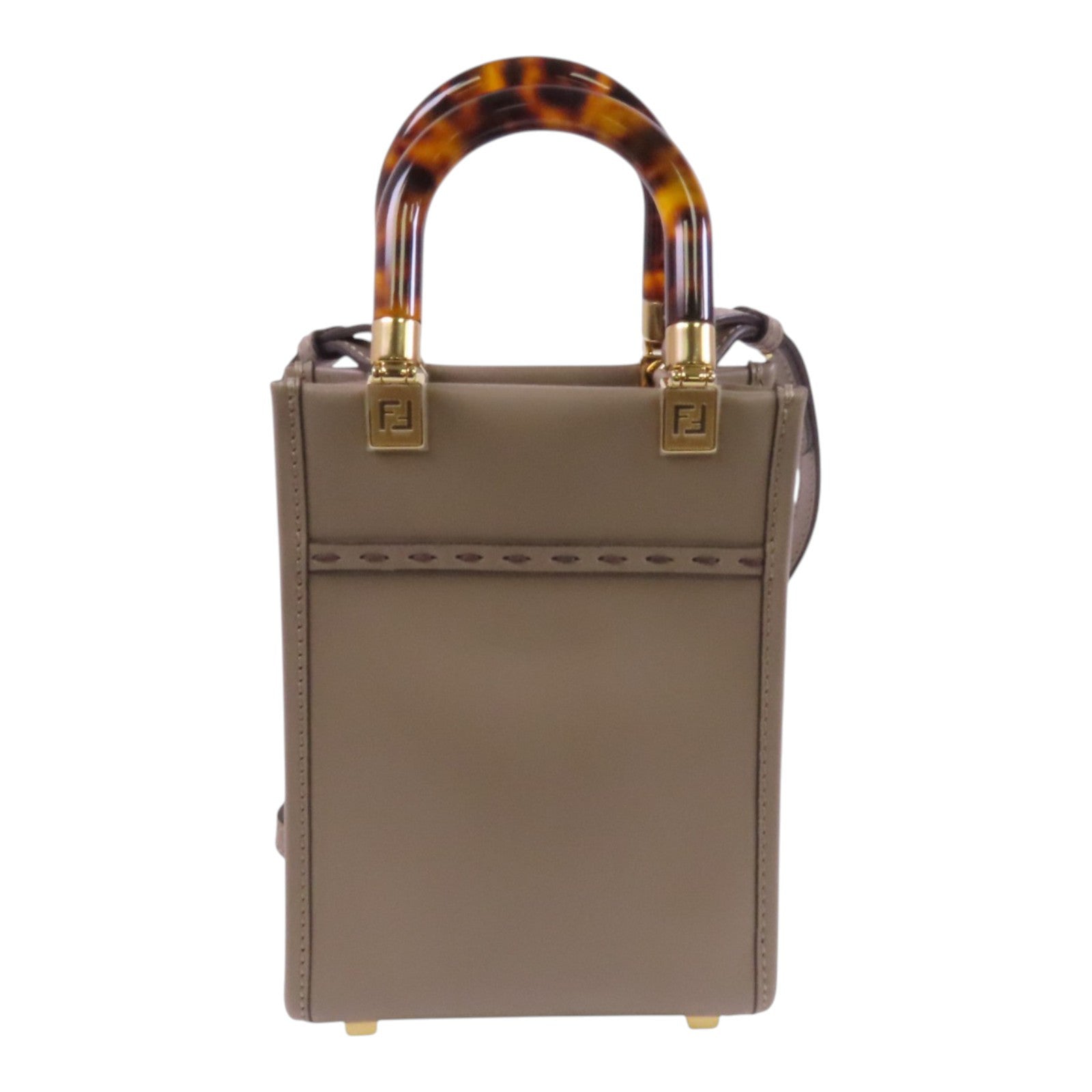 FENDI 【激減優惠】牛皮皮革Sunshine手挽肩背兩用袋