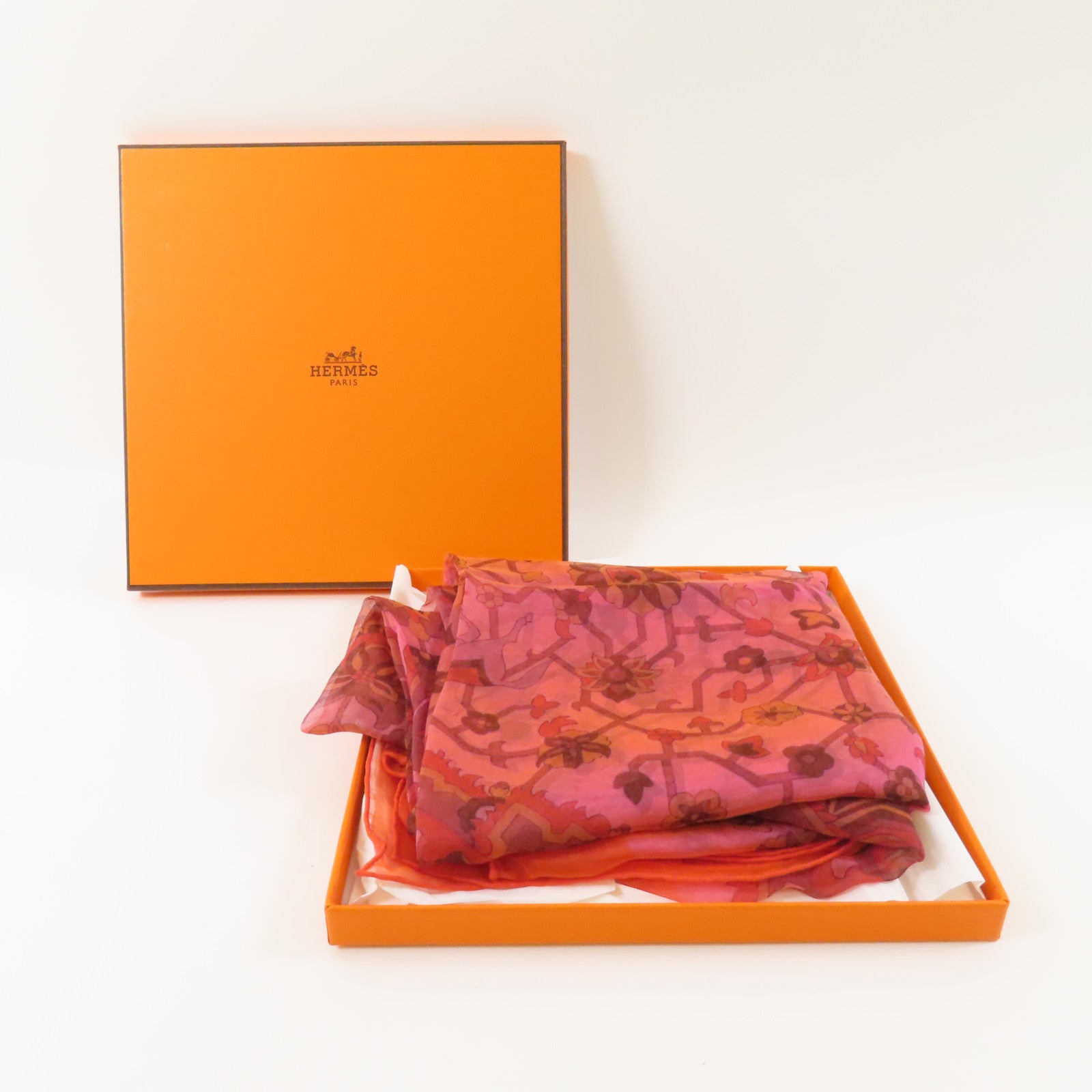 HERMES 絲質Scarf絲巾