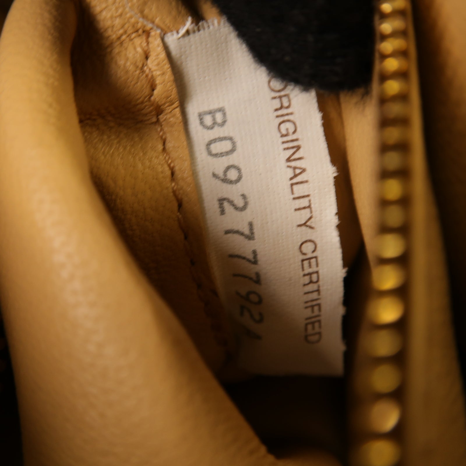 BOTTEGA VENETA 羊皮皮革Chain Cassette金扣手挽肩背兩用袋棕色