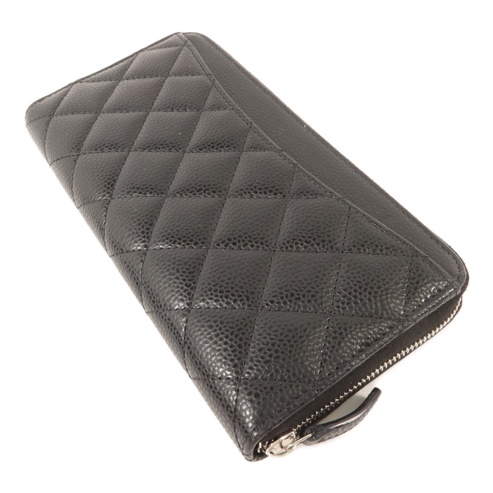 CHANEL 牛皮皮革Classic Zipped Long Wallet長錢包