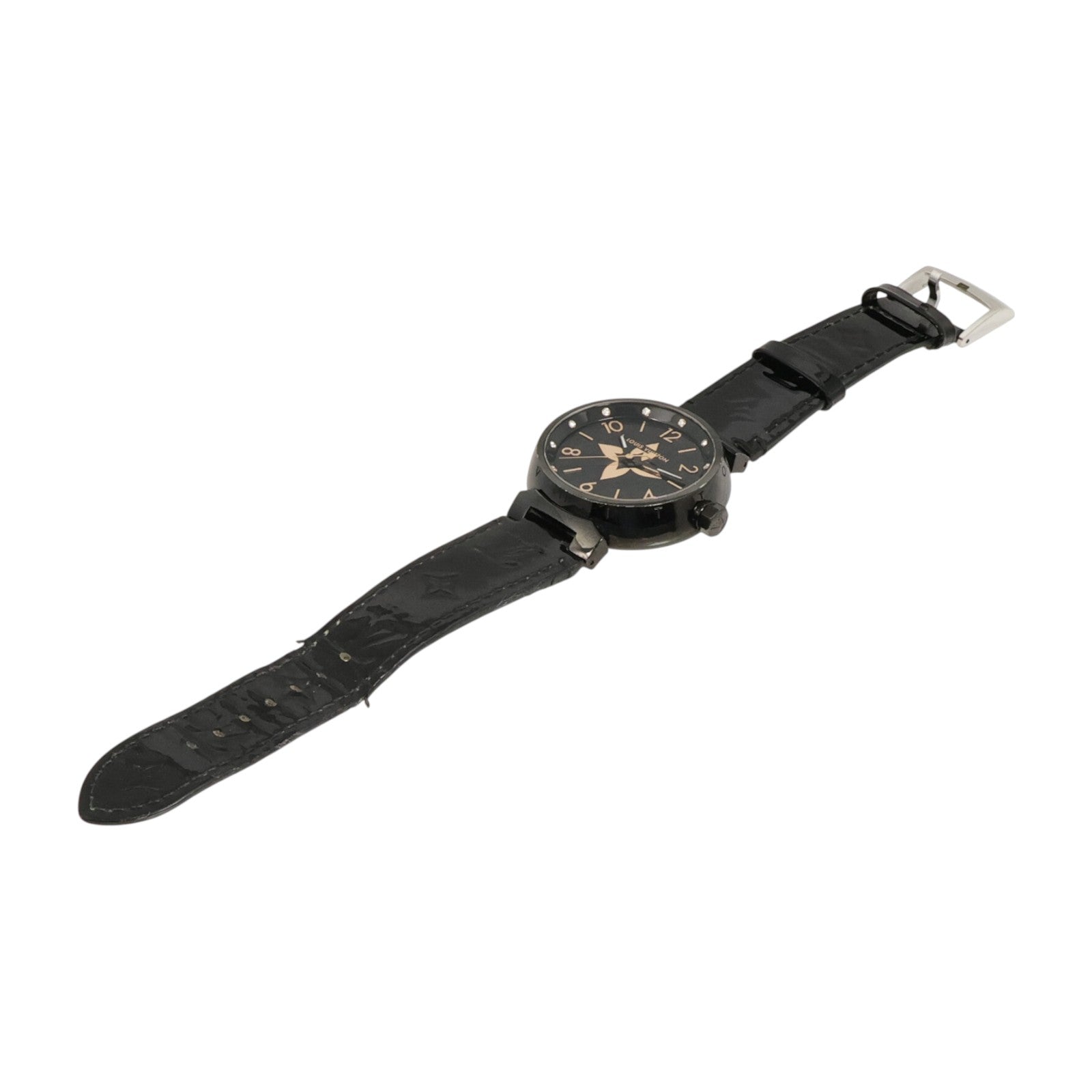 LOUIS VUITTON Tambour All Black QA157