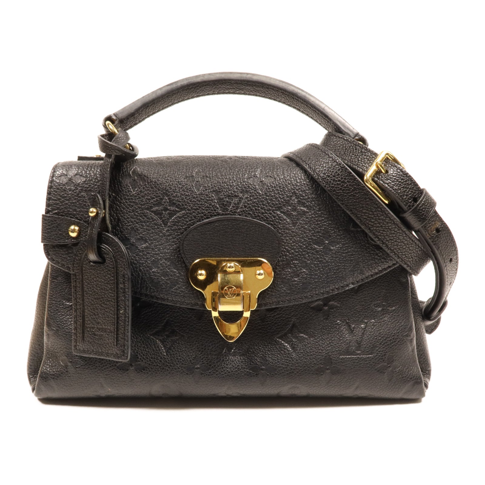LOUIS VUITTON 【激減優惠】Monogram Empreinte Georges BB金扣手挽肩背兩用袋
