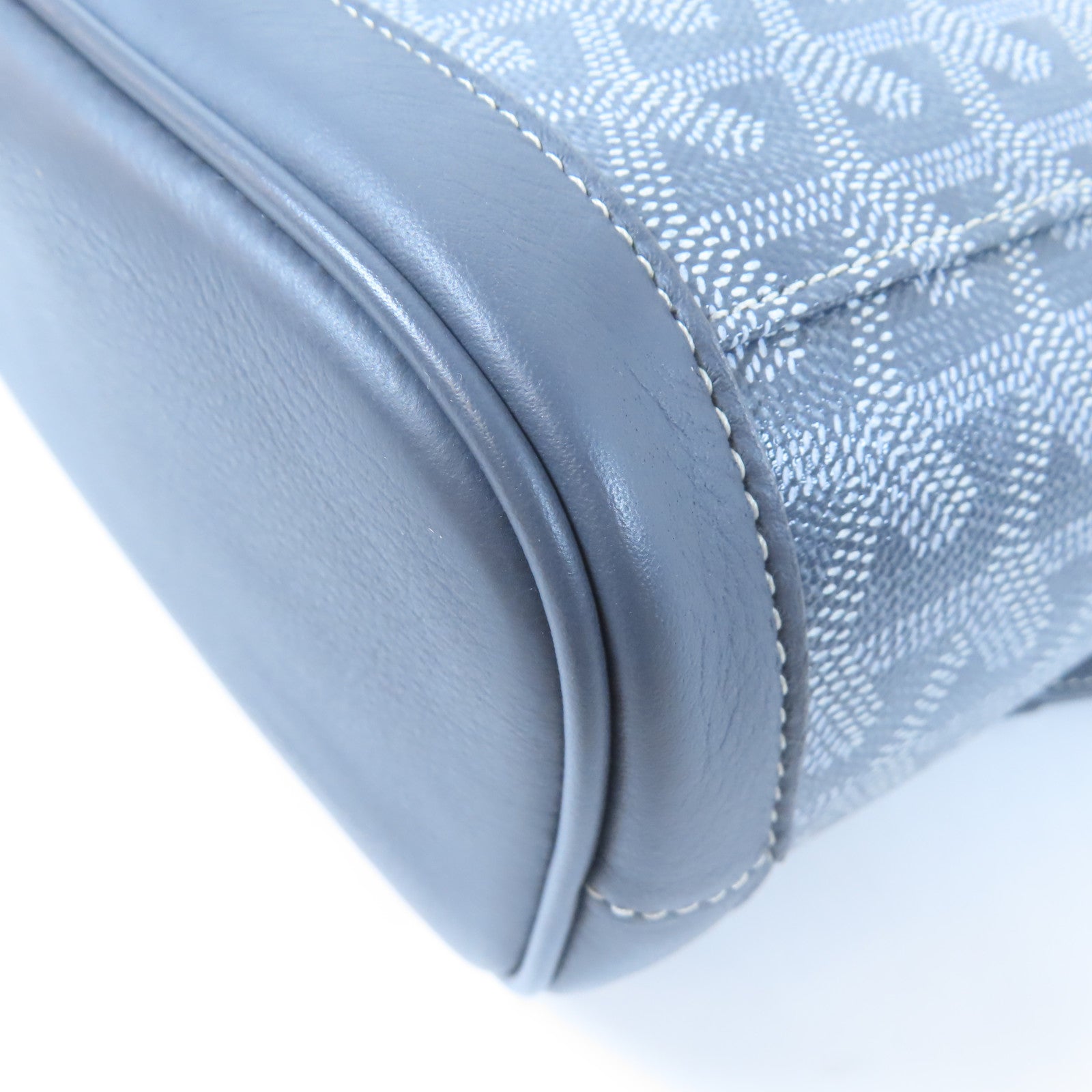 GOYARD 塗層帆布Alpin Mini Backpack銀扣背包灰色