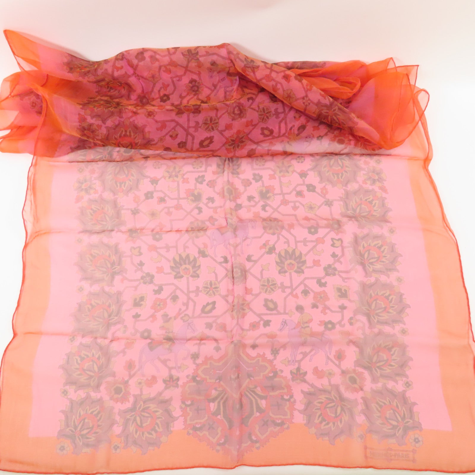HERMES 絲質Scarf絲巾