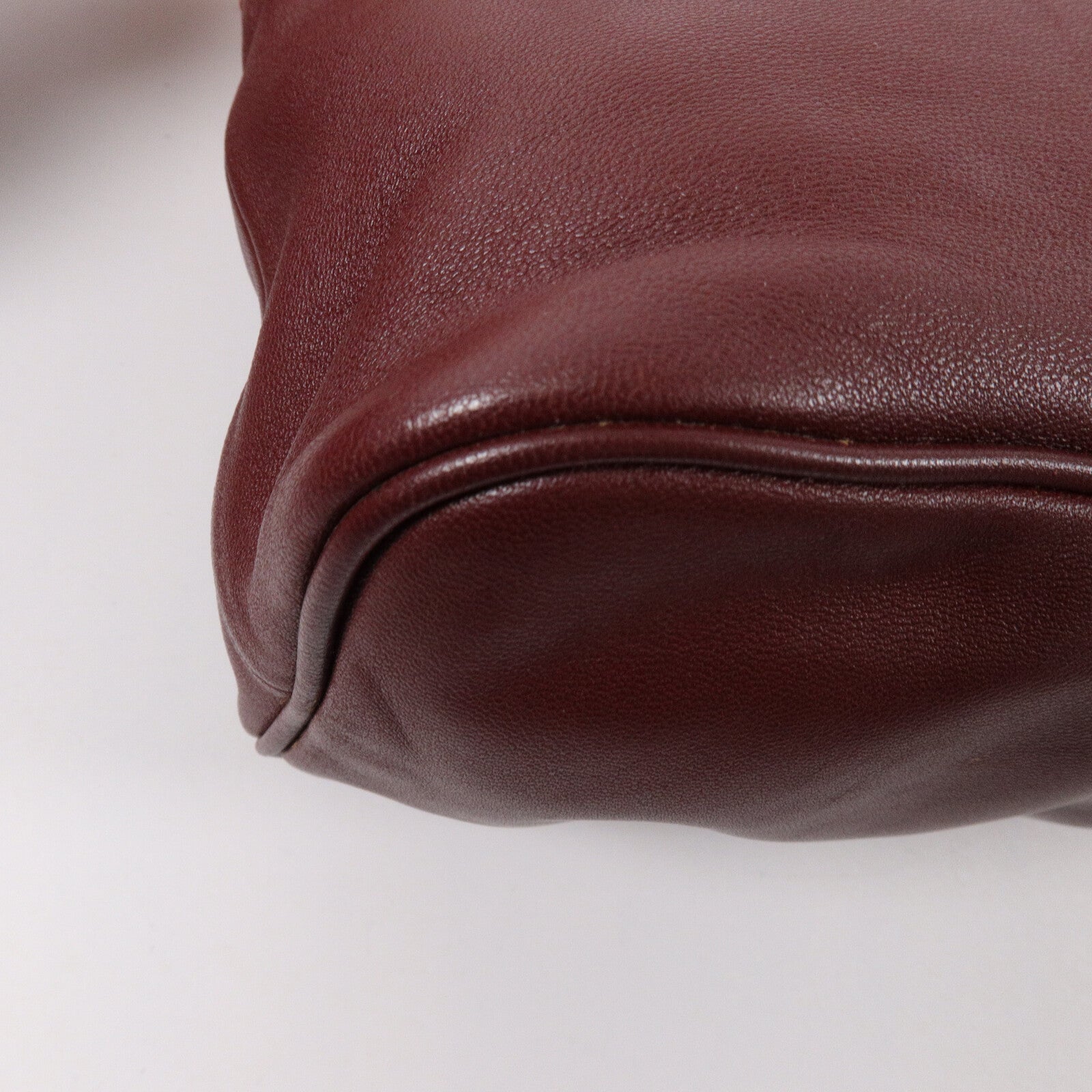 HERMES Swift皮革Bolide Pouch 25手拿包Rouge H