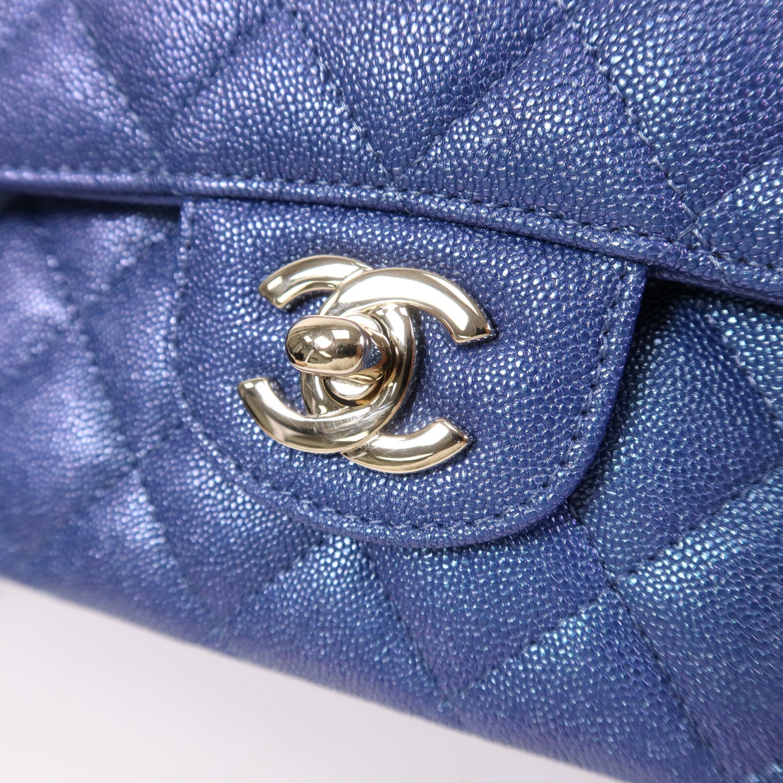 CHANEL 牛皮皮革Classic 25金扣鏈帶肩背袋