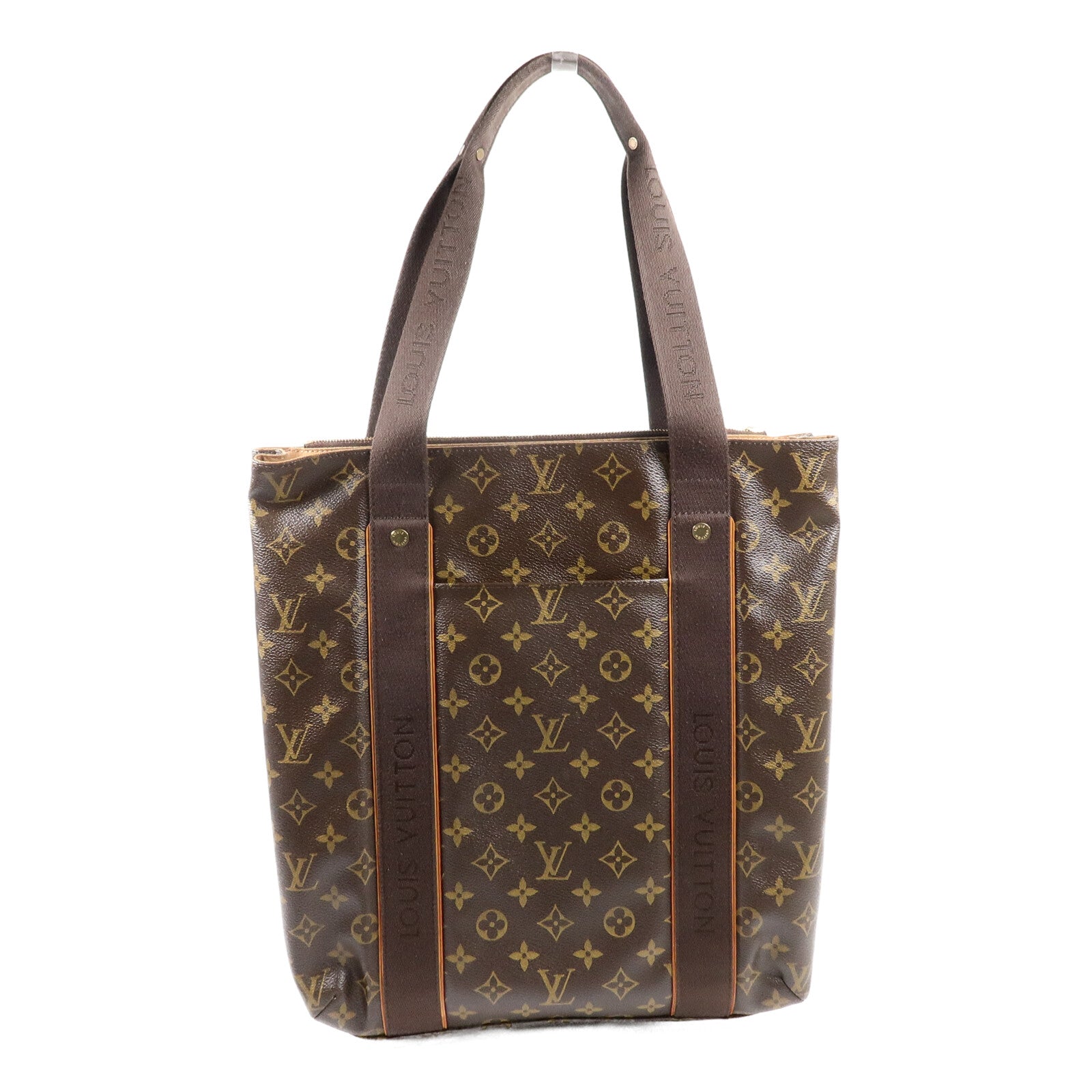 LOUIS VUITTON Monogram Cabas Beaubourg金扣肩背袋