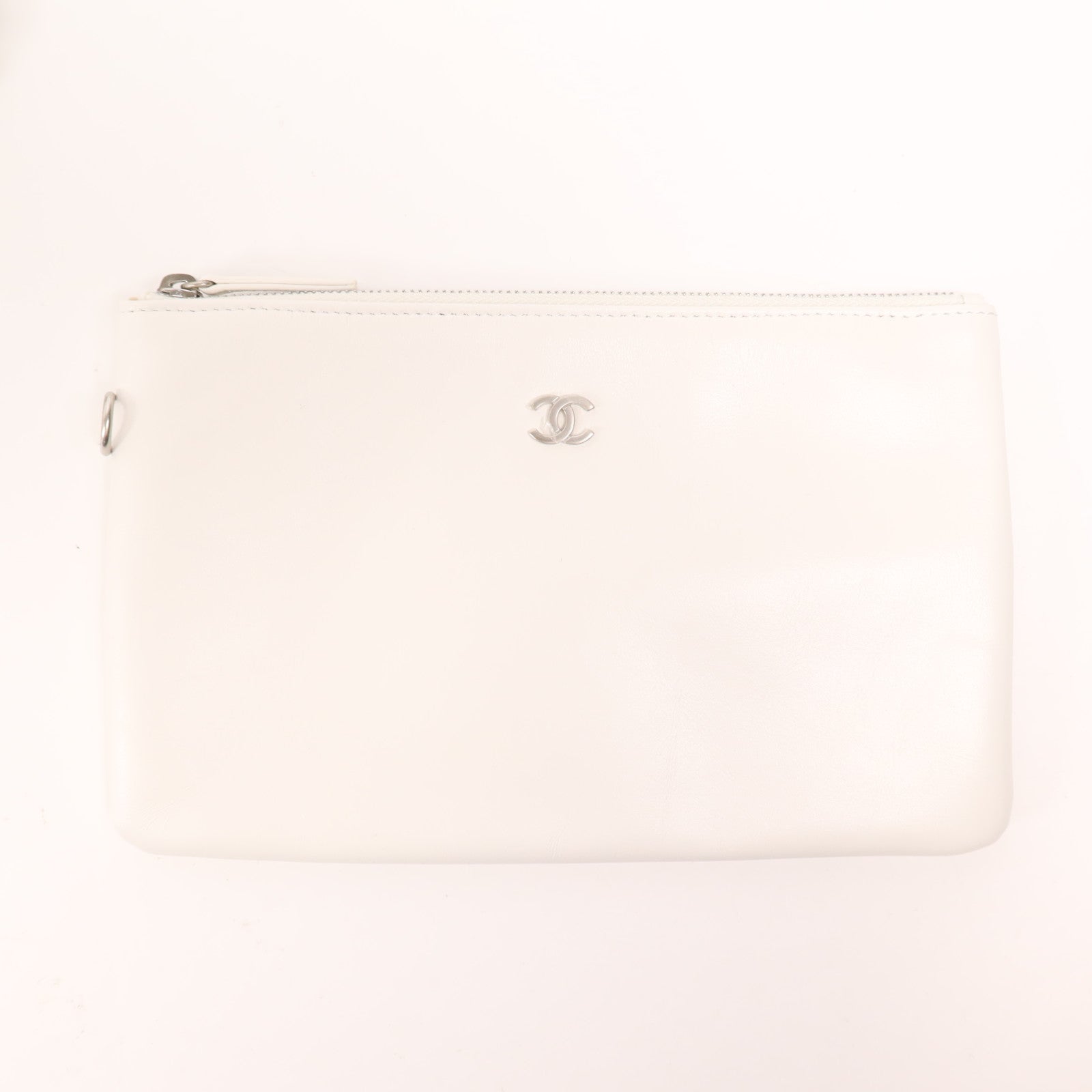 CHANEL 羊皮皮革Chanel 22 Small銀扣鏈帶肩背袋