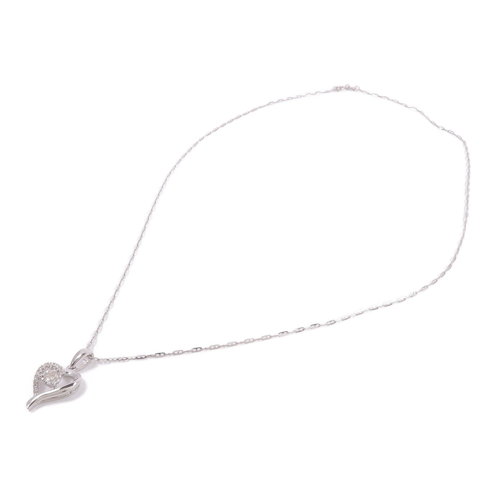 JEWELRY 18K白金Diamond Necklace鑽石項鍊
