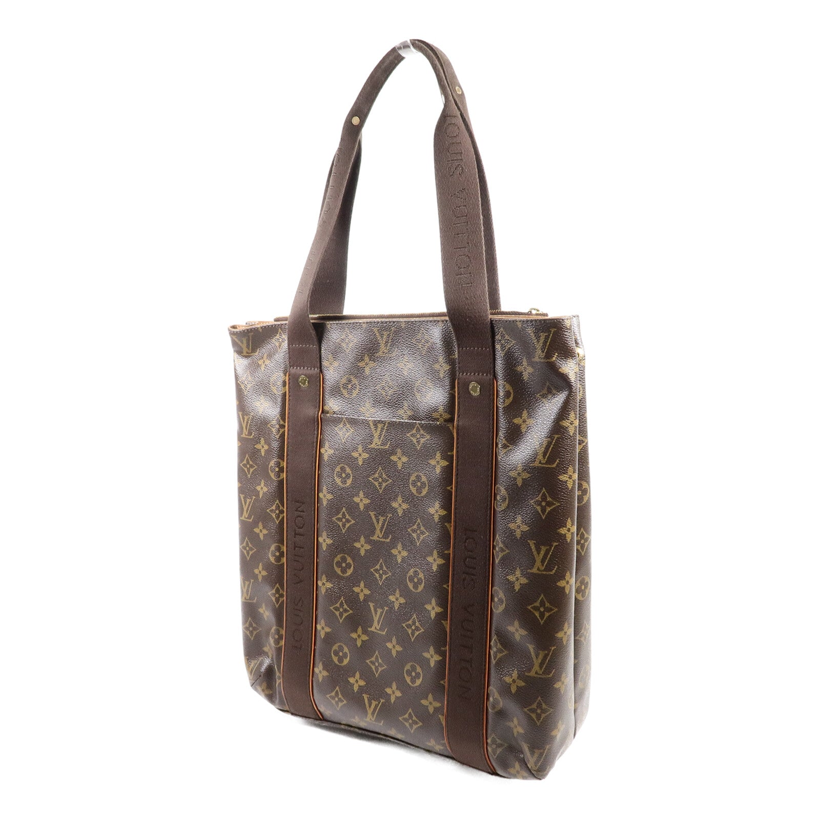 LOUIS VUITTON Monogram Cabas Beaubourg金扣肩背袋