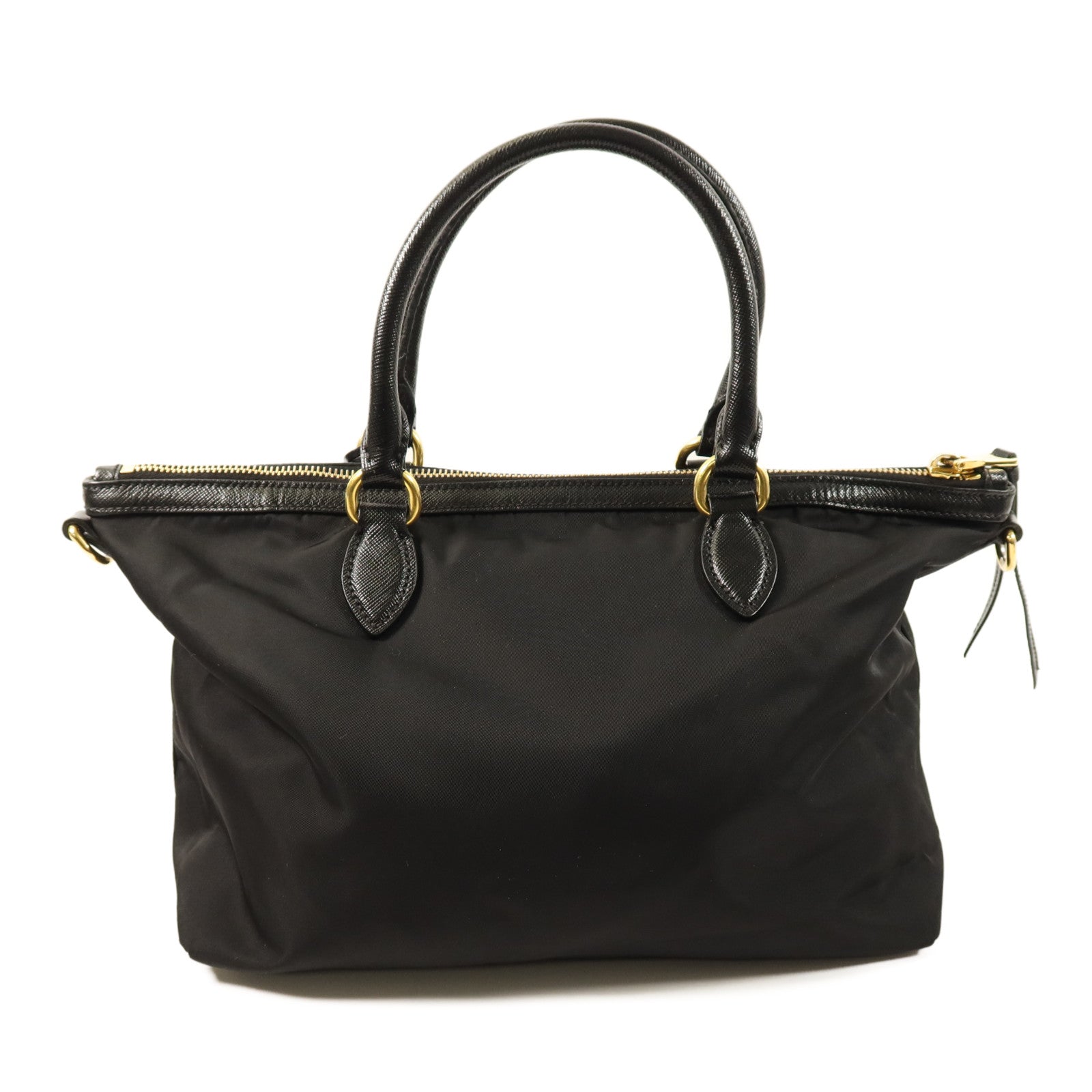 PRADA 尼龍Shoulder Bag金扣手挽肩背兩用袋