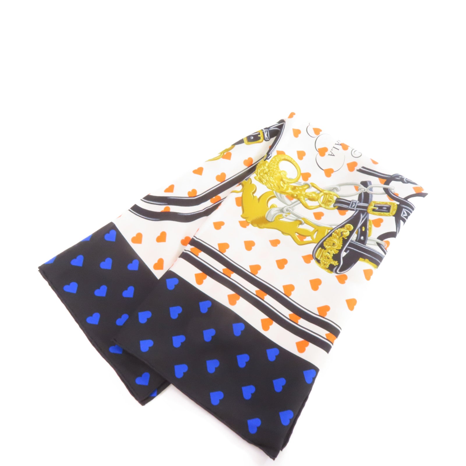 HERMES 【激減優惠】絲質Scarf 90x90絲巾黑色/藍色/彩色