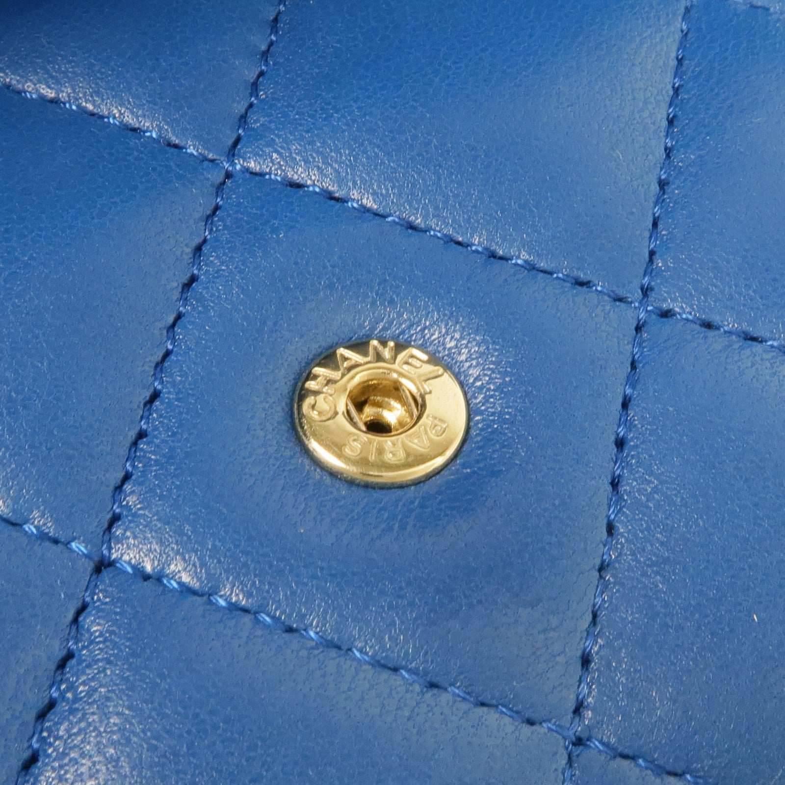 CHANEL 羊皮皮革WOC Wallet On Chain金扣鏈帶肩背袋