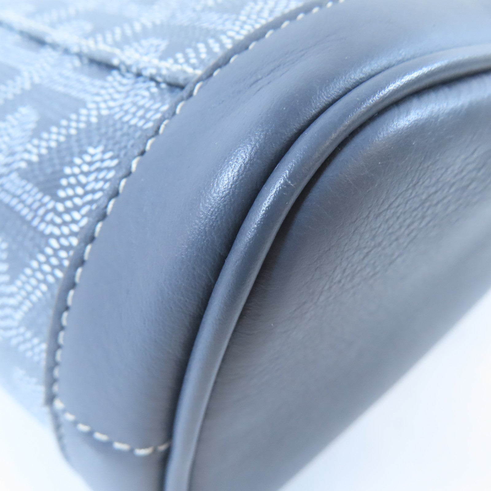 GOYARD 塗層帆布Alpin Mini Backpack銀扣背包灰色
