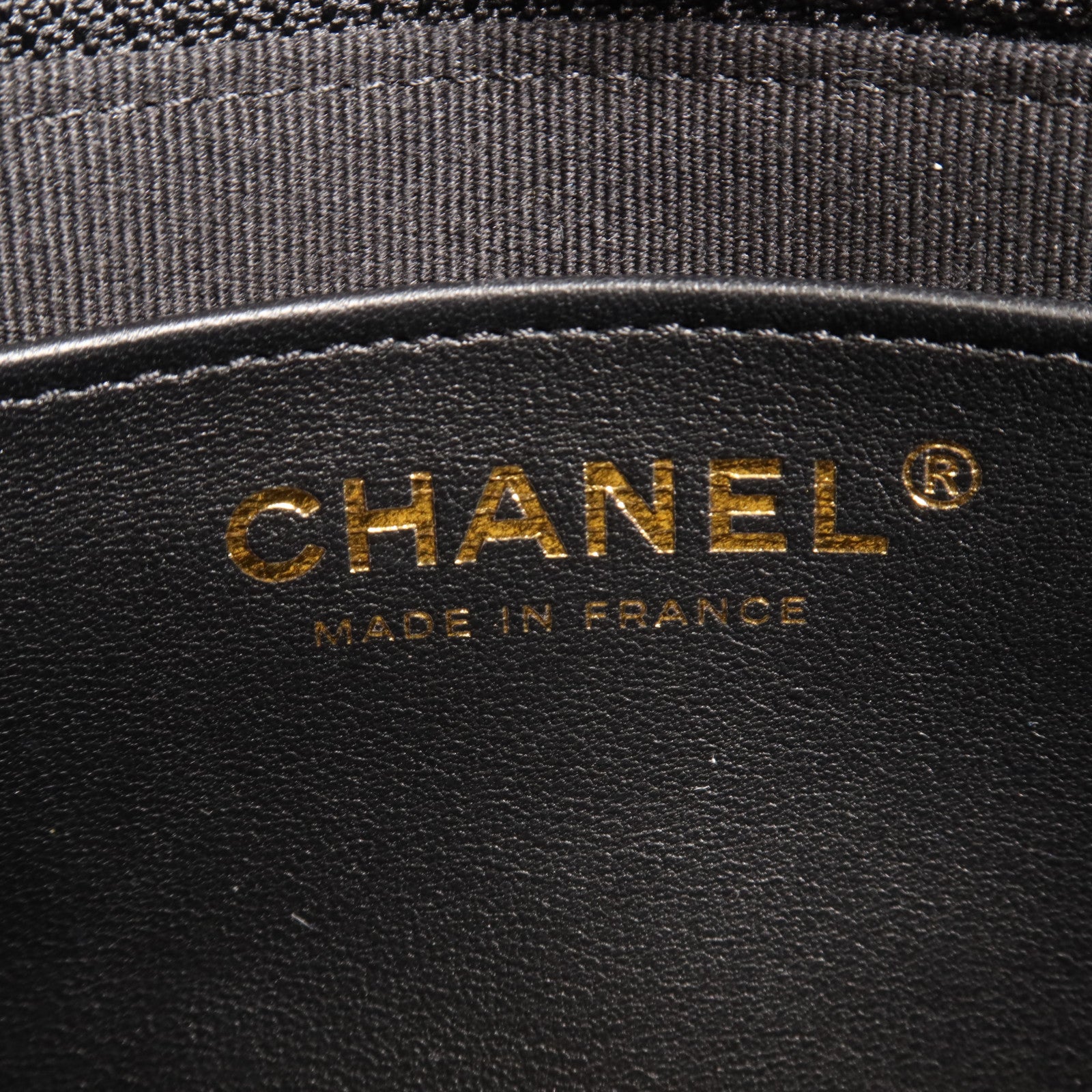 CHANEL 羊皮皮革Chain Shoulder金扣鏈帶肩背袋